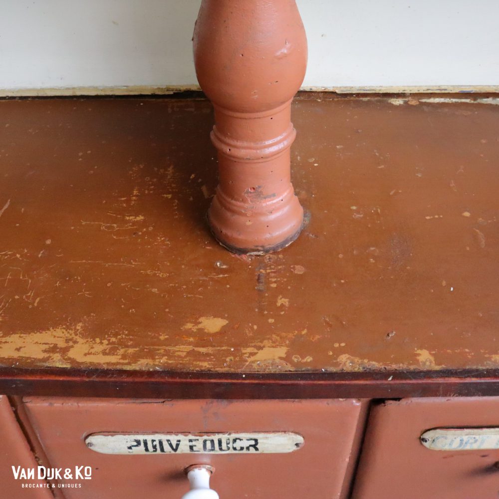 Vintage apothekerskast - Afbeelding 11