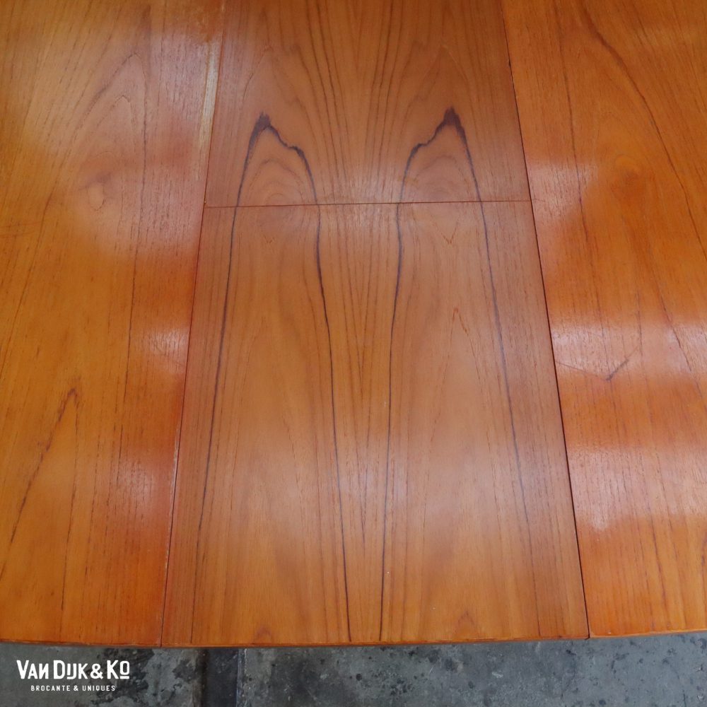 Uitschuifbare vintage tafel - Afbeelding 6