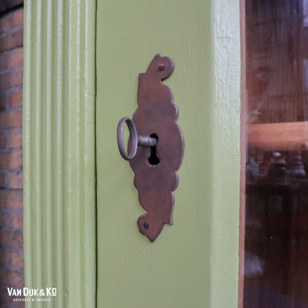 Groene vitrinekast - Afbeelding 7