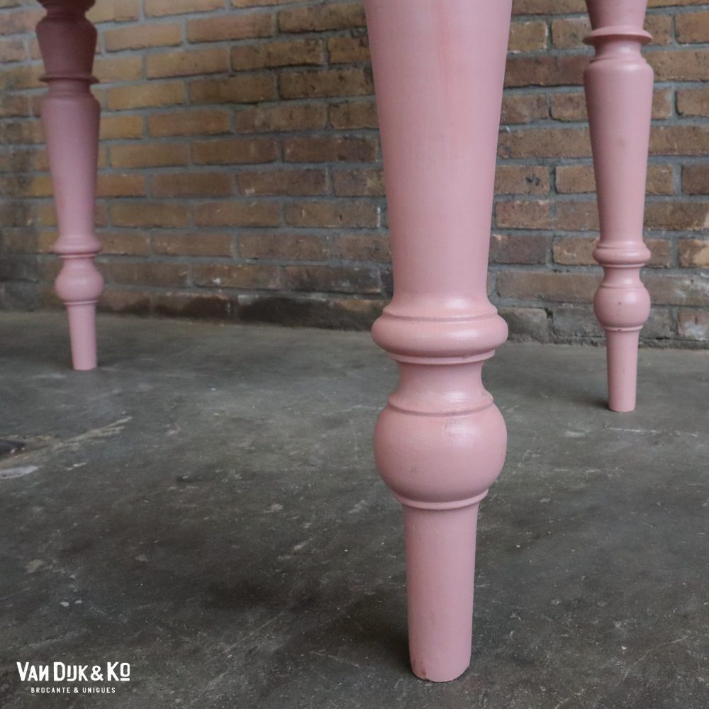 Brocante houten tafel - Afbeelding 8