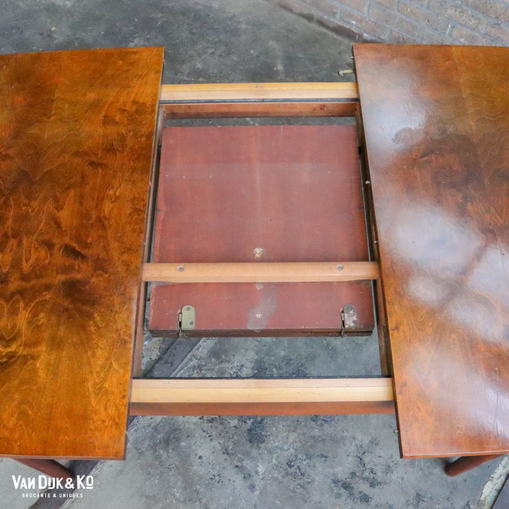 Uitschuifbare vintage tafel - Afbeelding 5