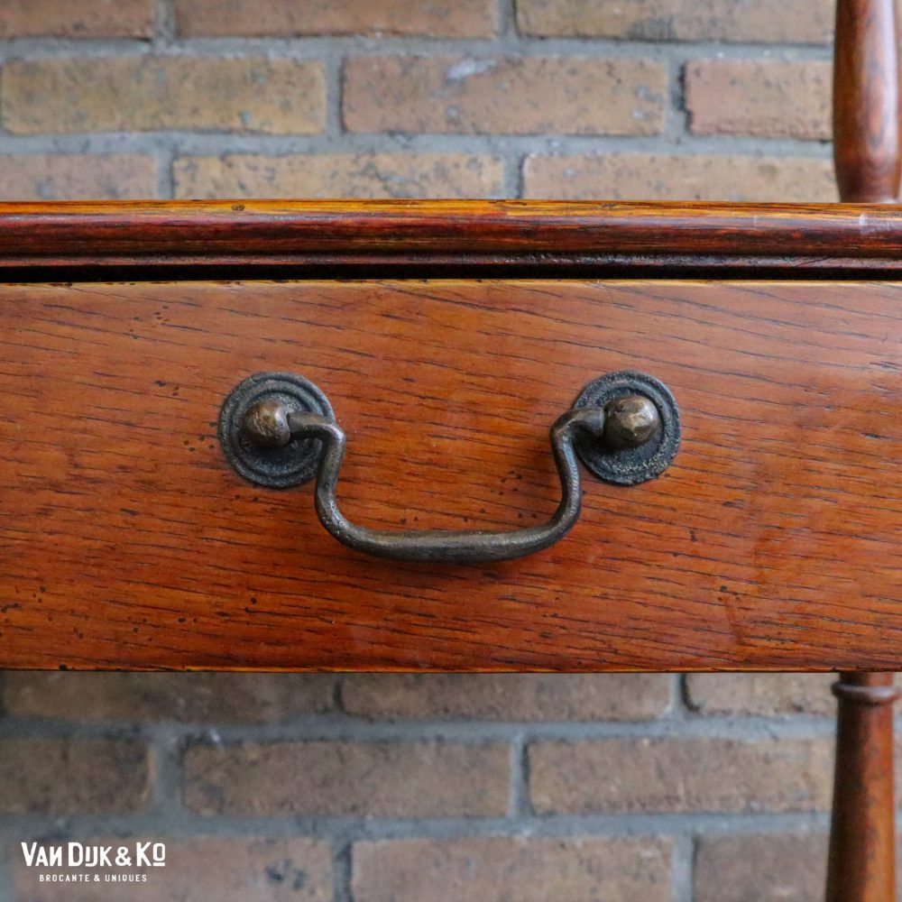 Vintage houten kastje - Afbeelding 6