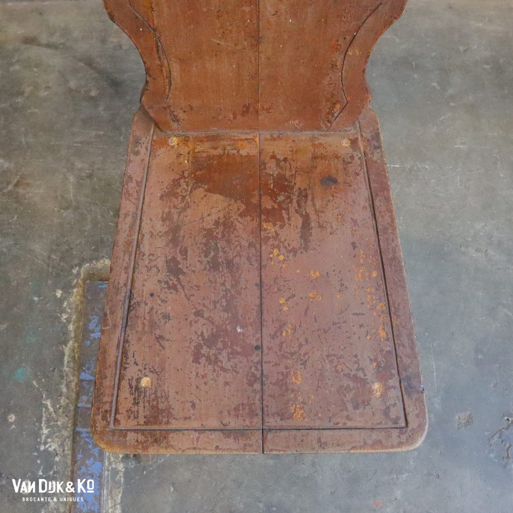 Brocante houten stoel - Afbeelding 5