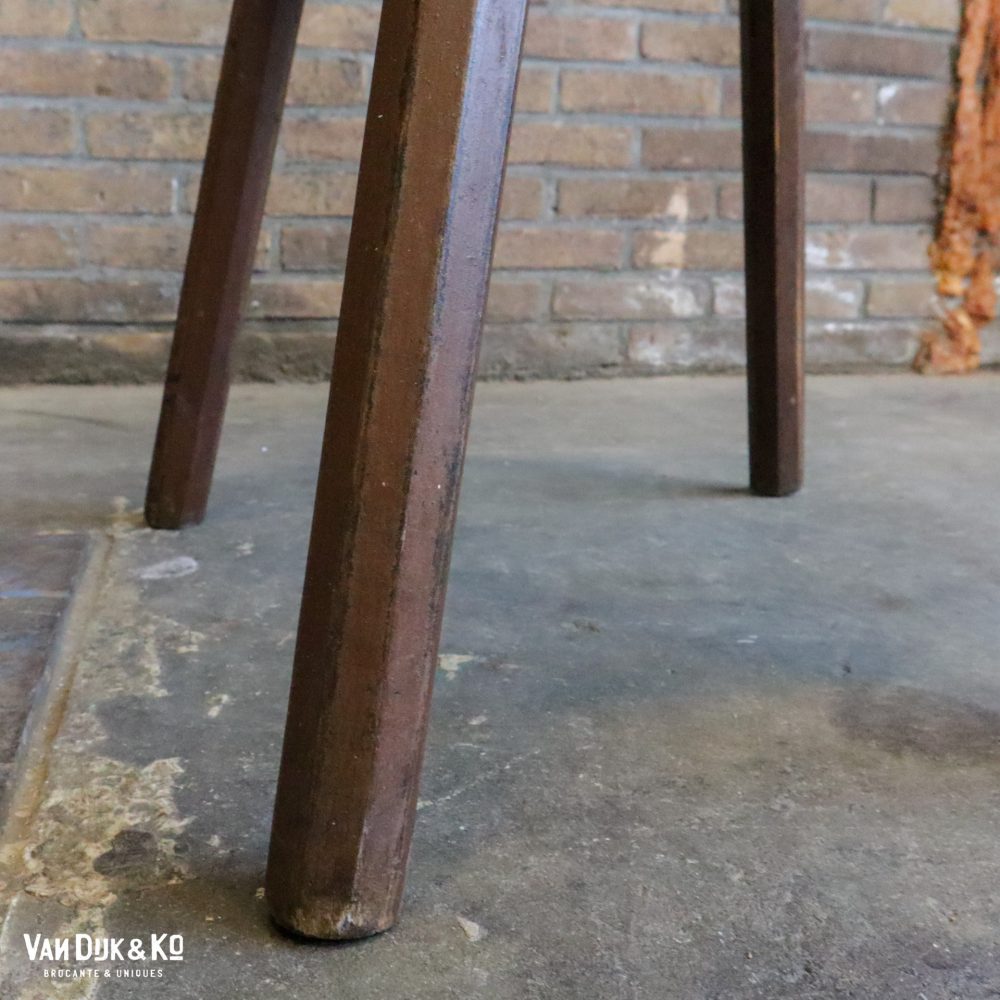 Brocante houten stoel - Afbeelding 7