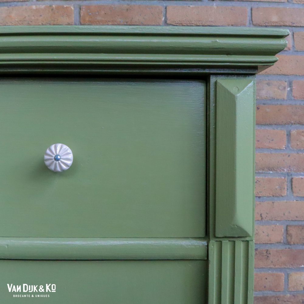 Groene commode onderkast