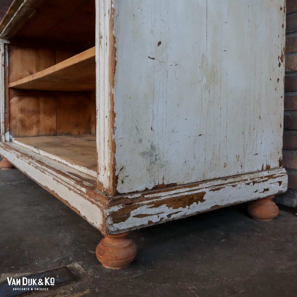 Brocante houten toog - Afbeelding 6