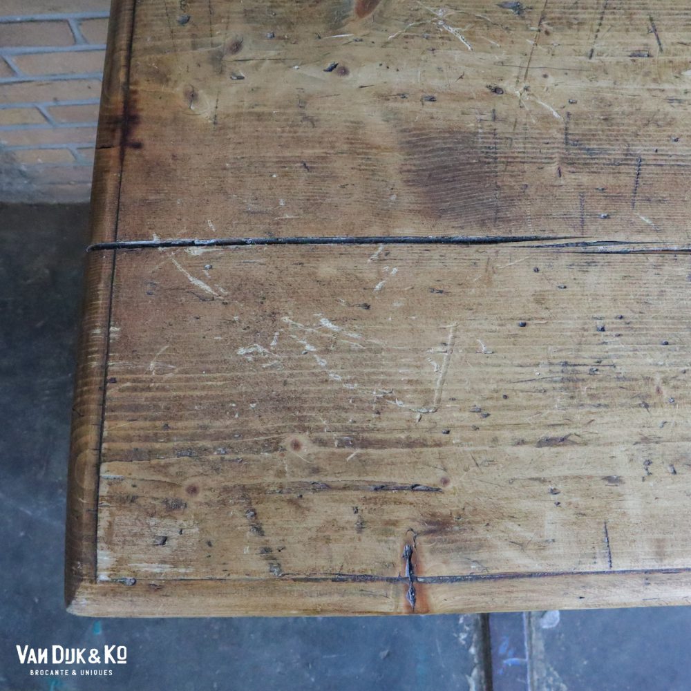 Brocante houten toog - Afbeelding 9