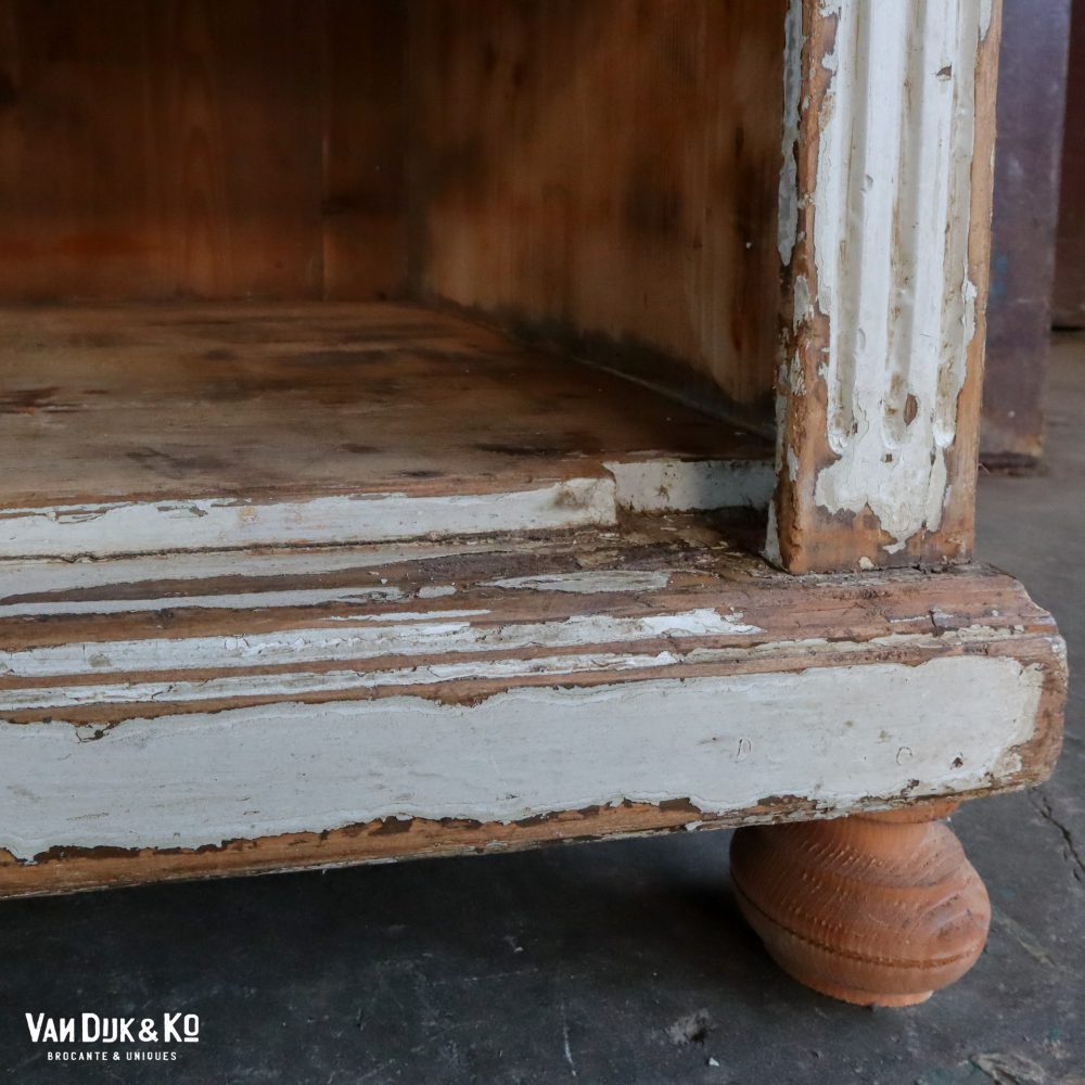 Brocante houten toog - Afbeelding 7