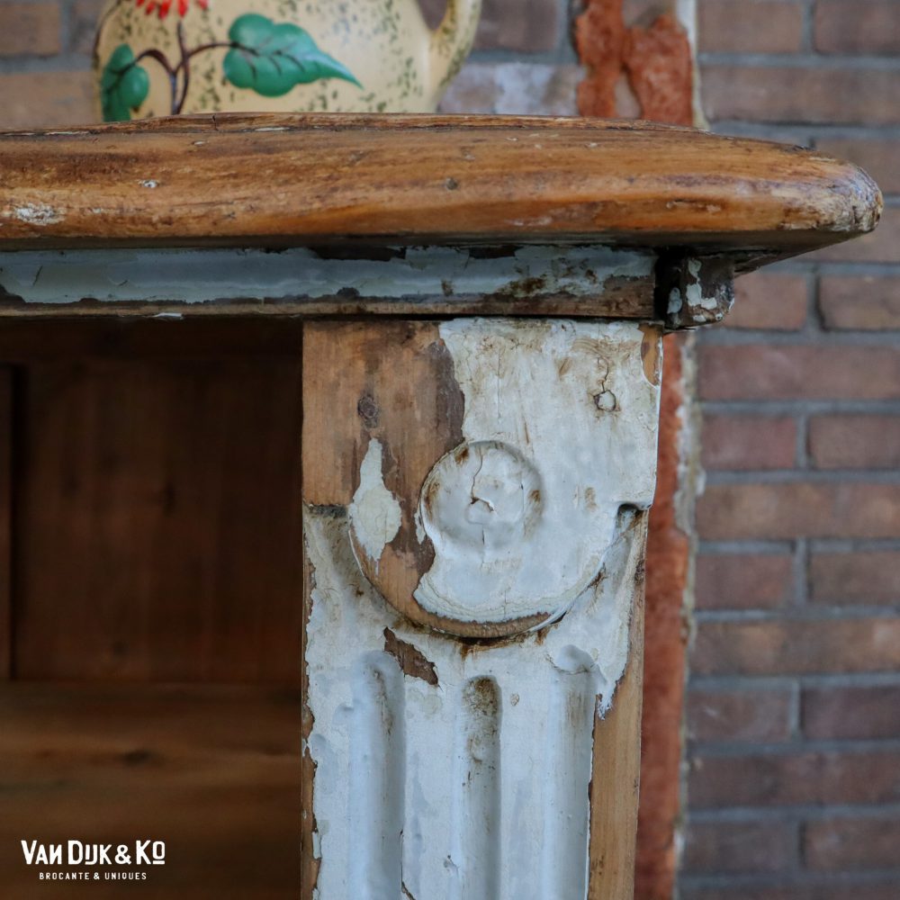 Brocante houten toog - Afbeelding 5