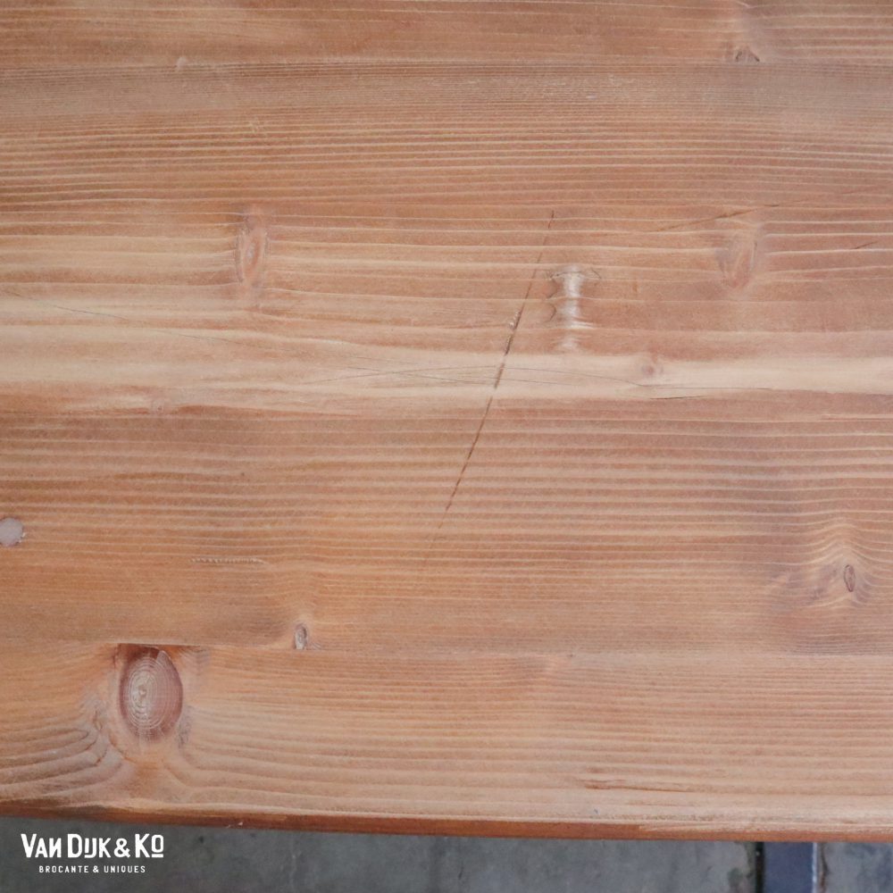 Brocante tafel met lades - Afbeelding 8