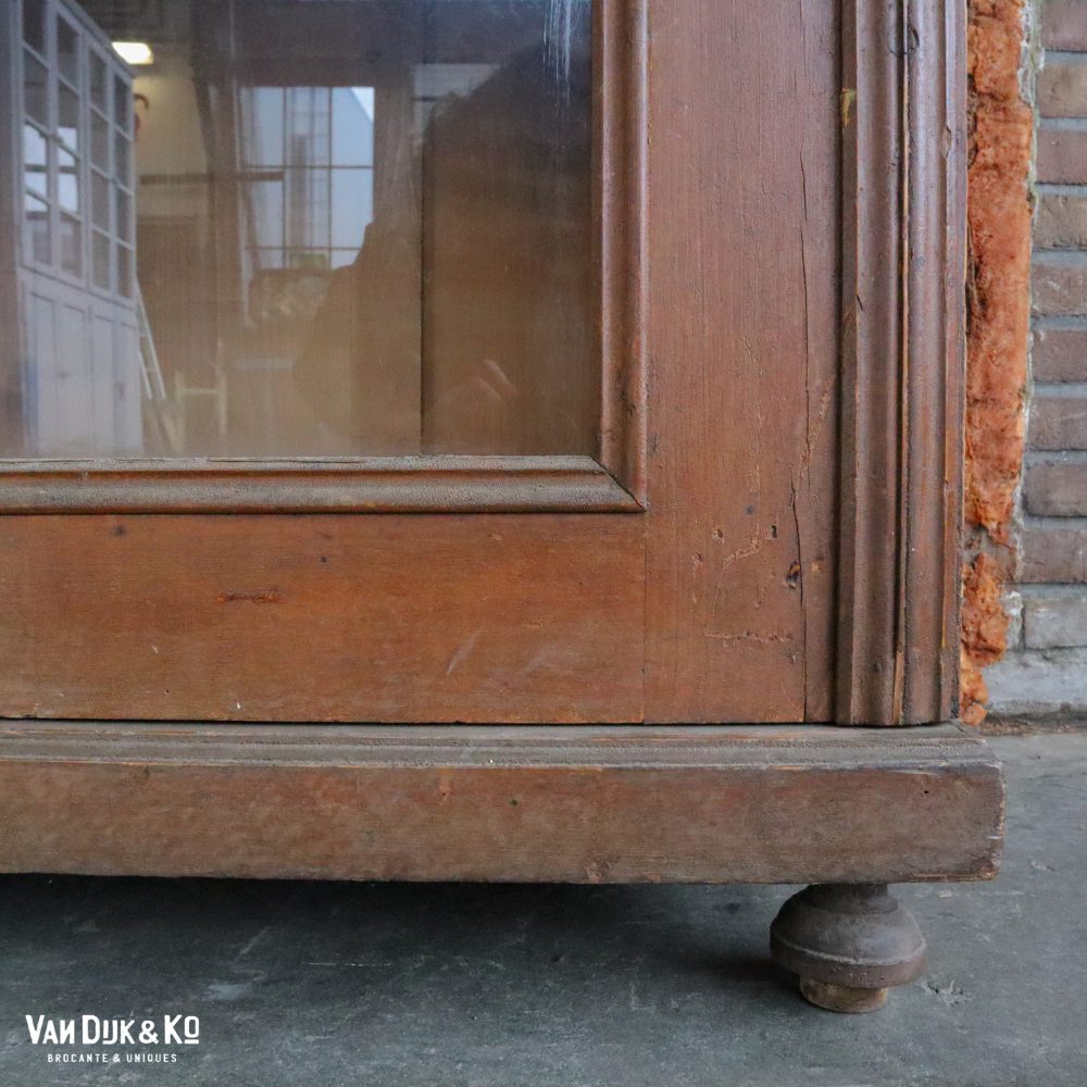 Brocante vitrinekast - Afbeelding 9