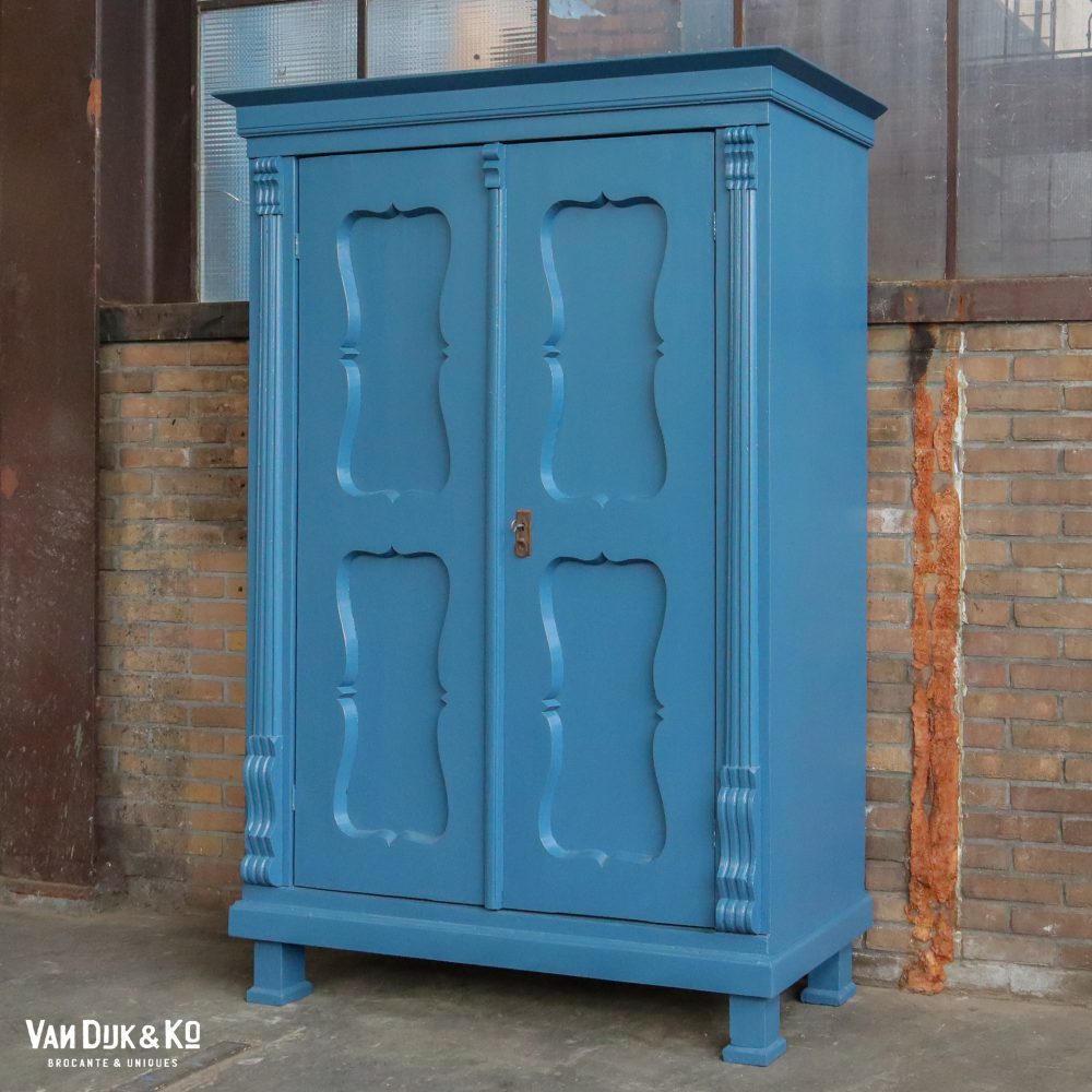 Blauwe linnenkast - Afbeelding 7