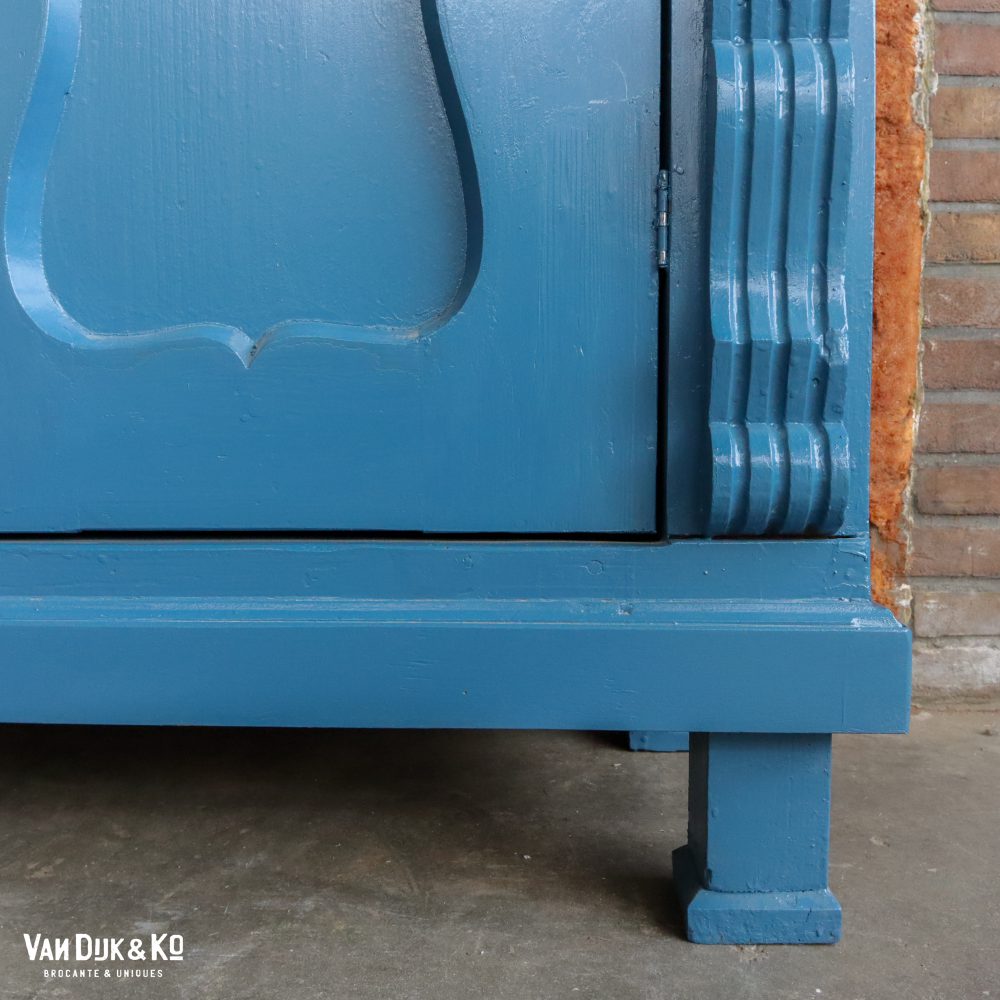Blauwe linnenkast - Afbeelding 4
