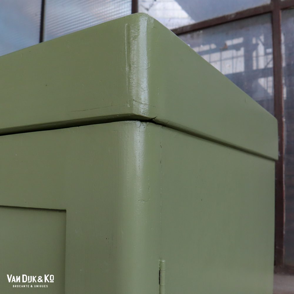 Groene eendeurs linnenkast - Afbeelding 5