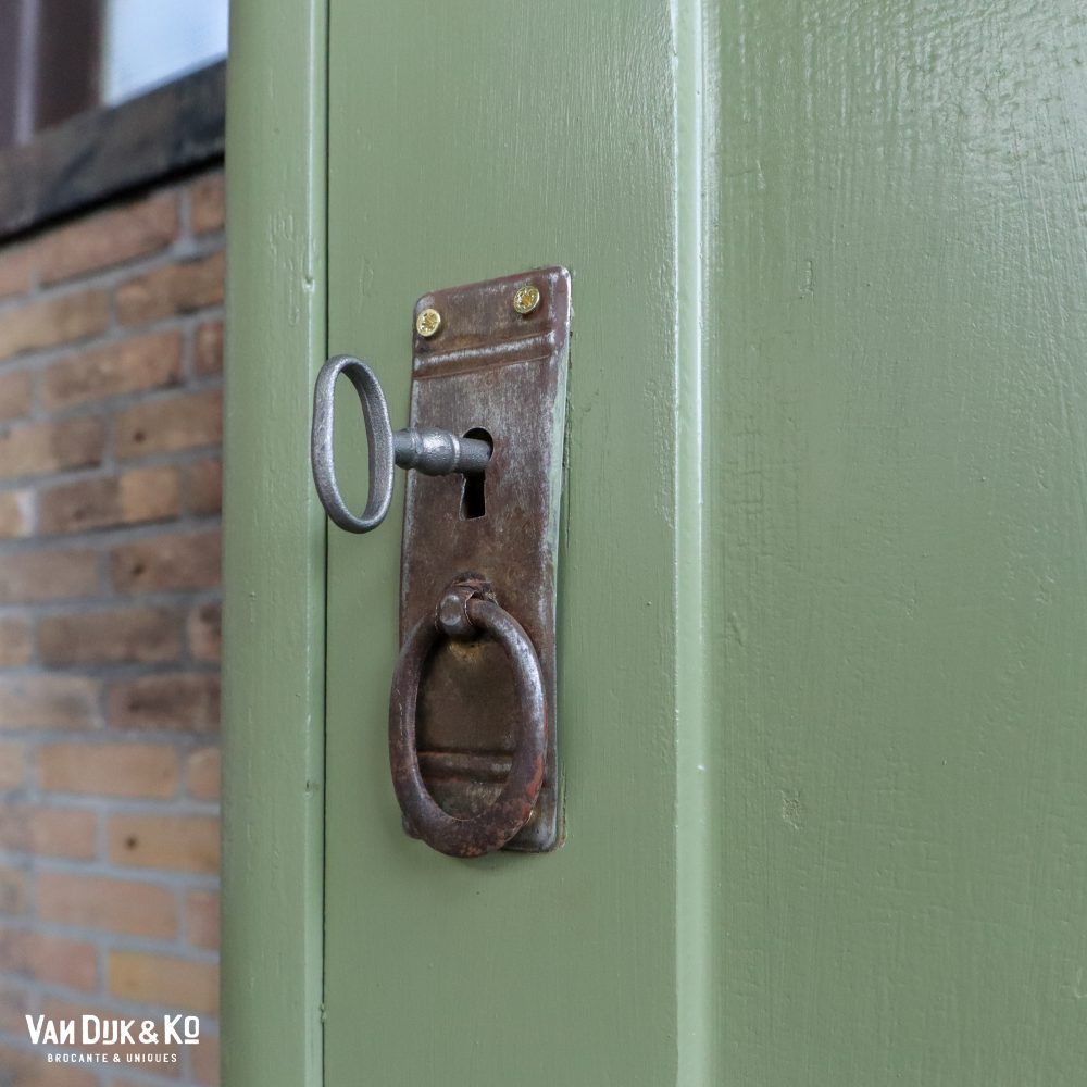 Groene eendeurs linnenkast - Afbeelding 6