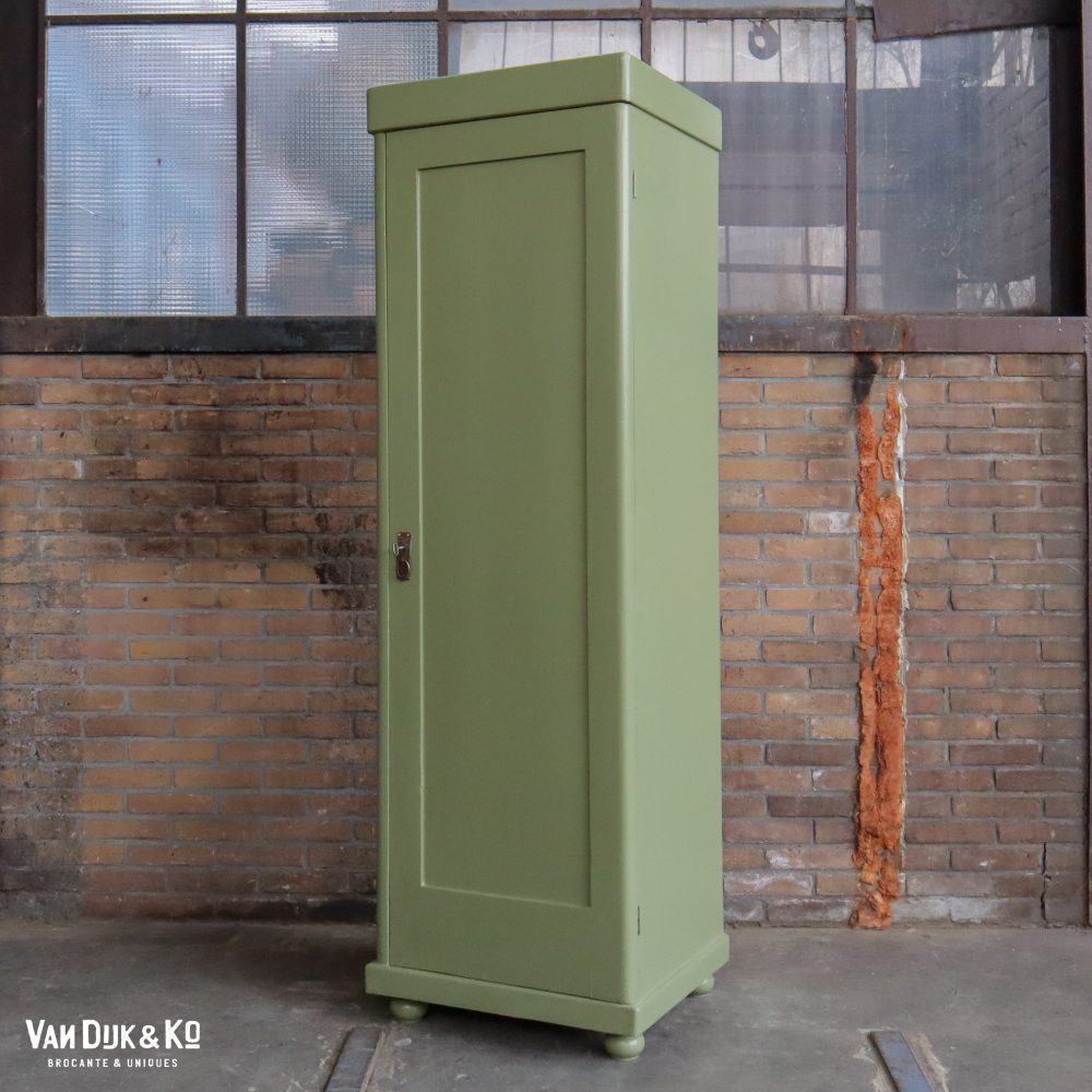 Groene eendeurs linnenkast - Afbeelding 4