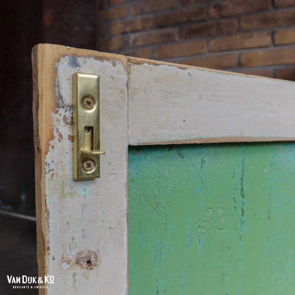Brocante turquoise onderkast - Afbeelding 3