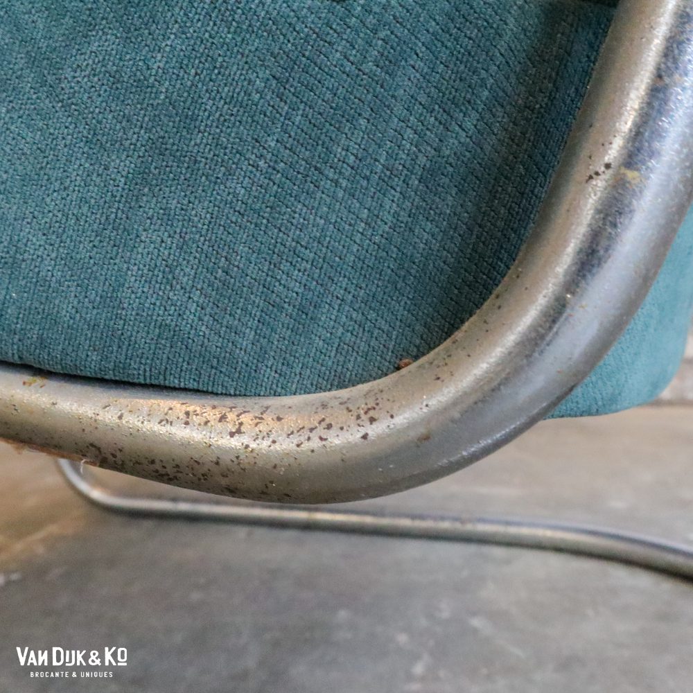 Vintage De Wit/Gispen Fauteuils - 2 stuks - Afbeelding 9