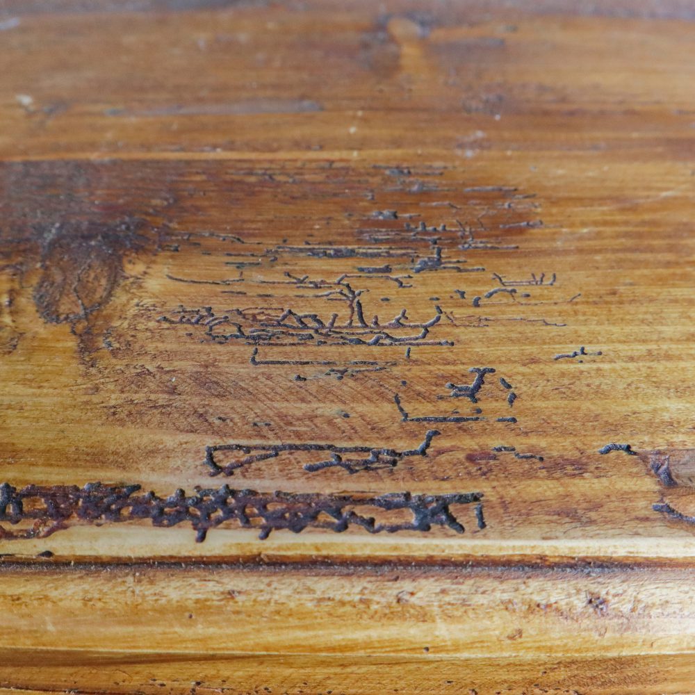 Groene houten toog - Afbeelding 6