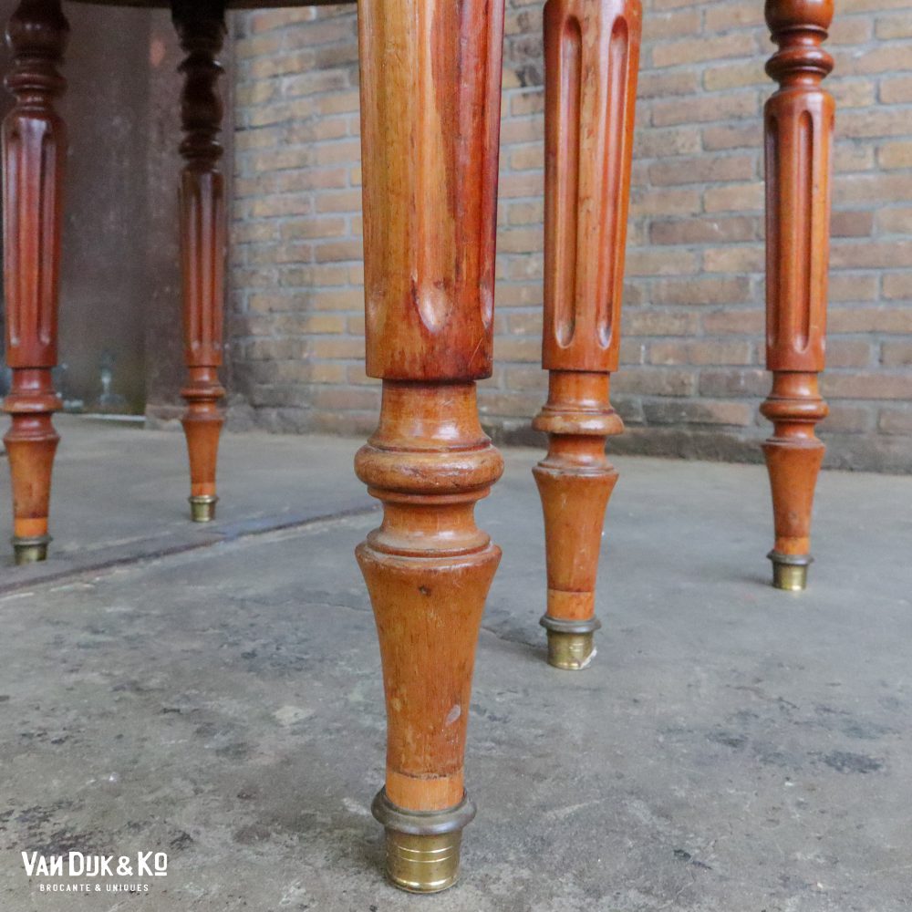 Antieke ovale tafel - Afbeelding 7