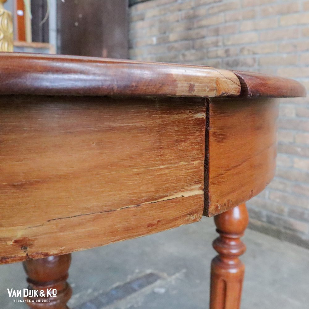 Antieke ovale tafel - Afbeelding 6