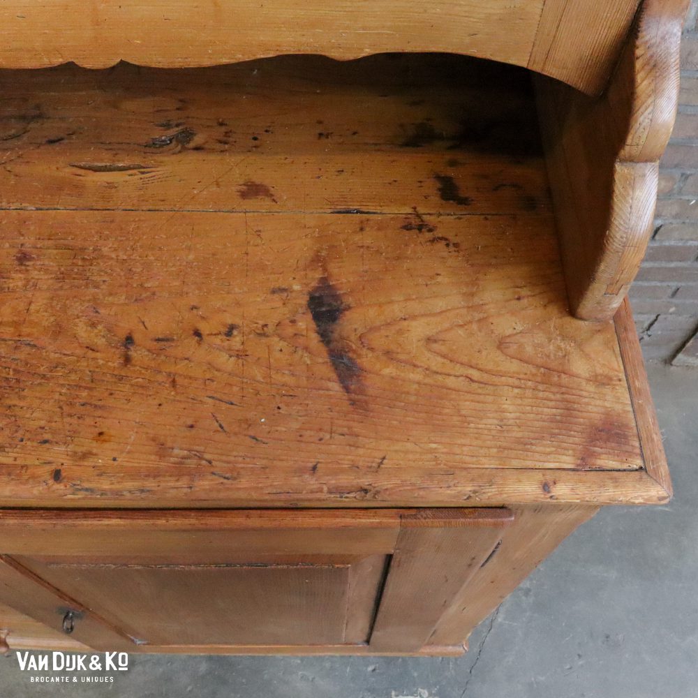Brocante houten buffetkast - Afbeelding 12