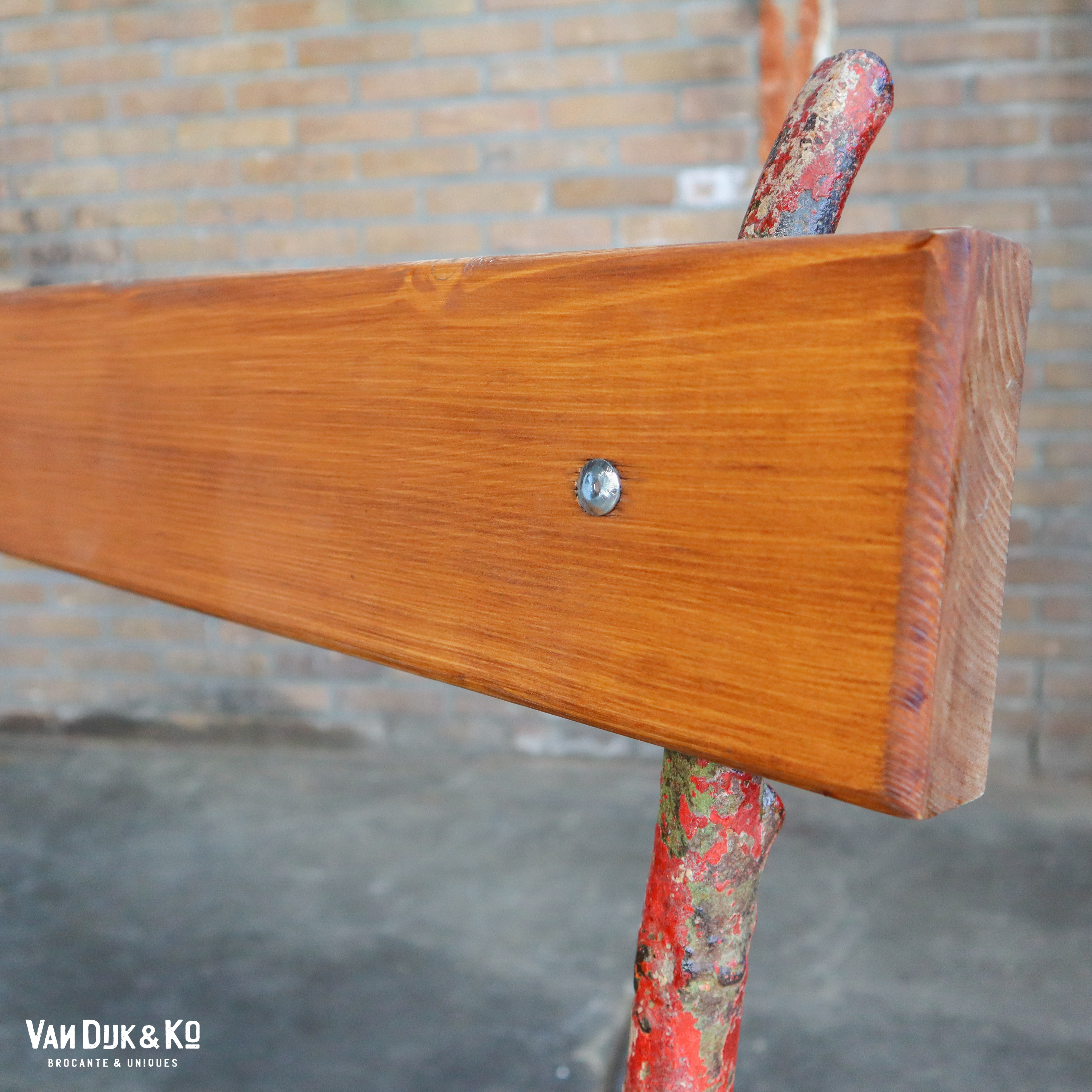 Brocante tuinbank - Afbeelding 7