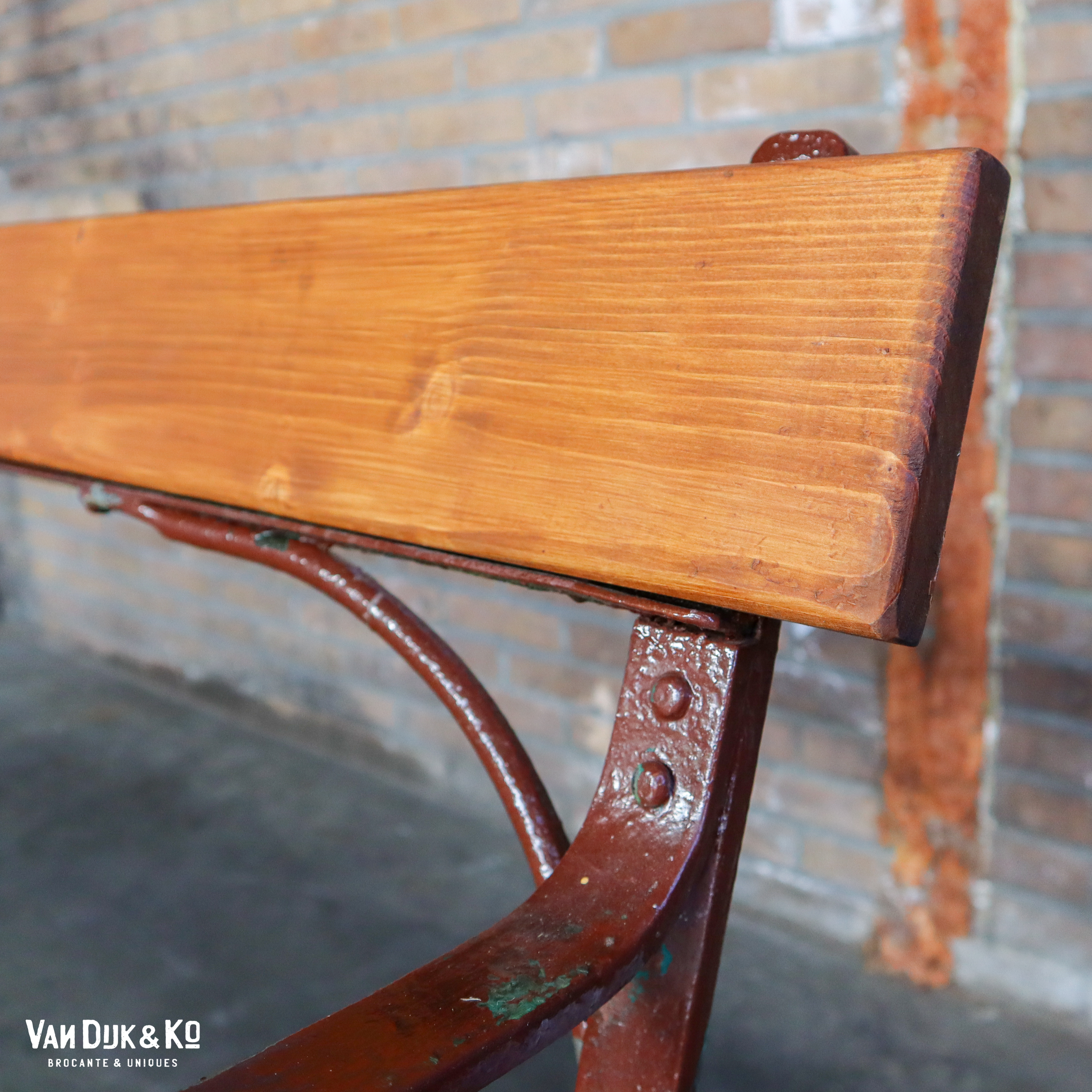 Brocante tuinbank - Afbeelding 6