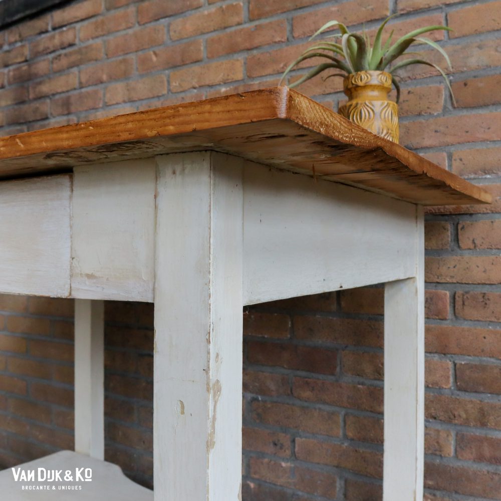 Witte tafel met lade - Afbeelding 6