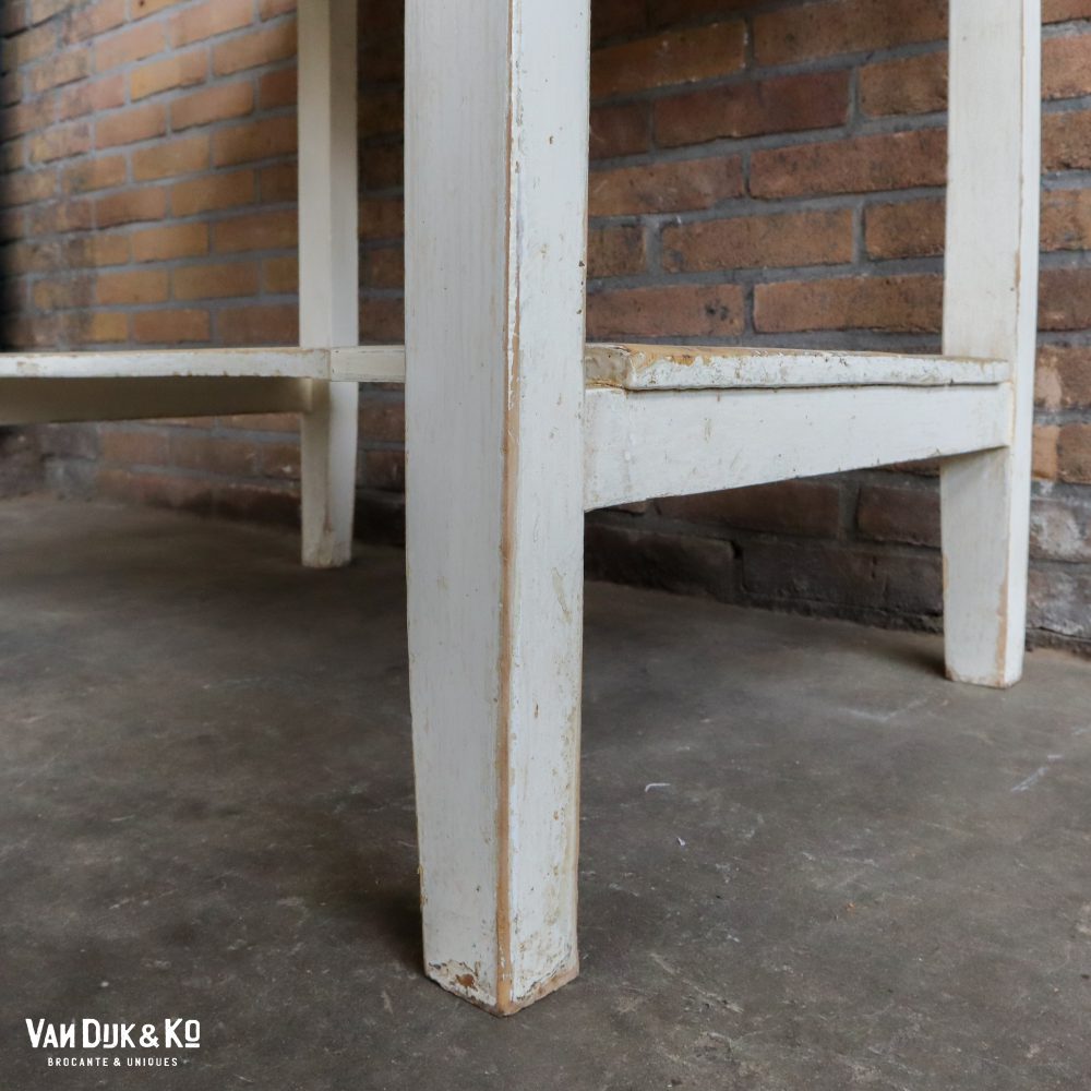 Witte tafel met lade - Afbeelding 8