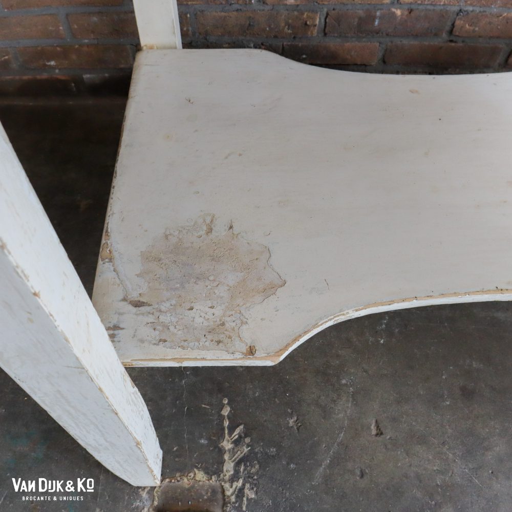 Witte tafel met lade - Afbeelding 7