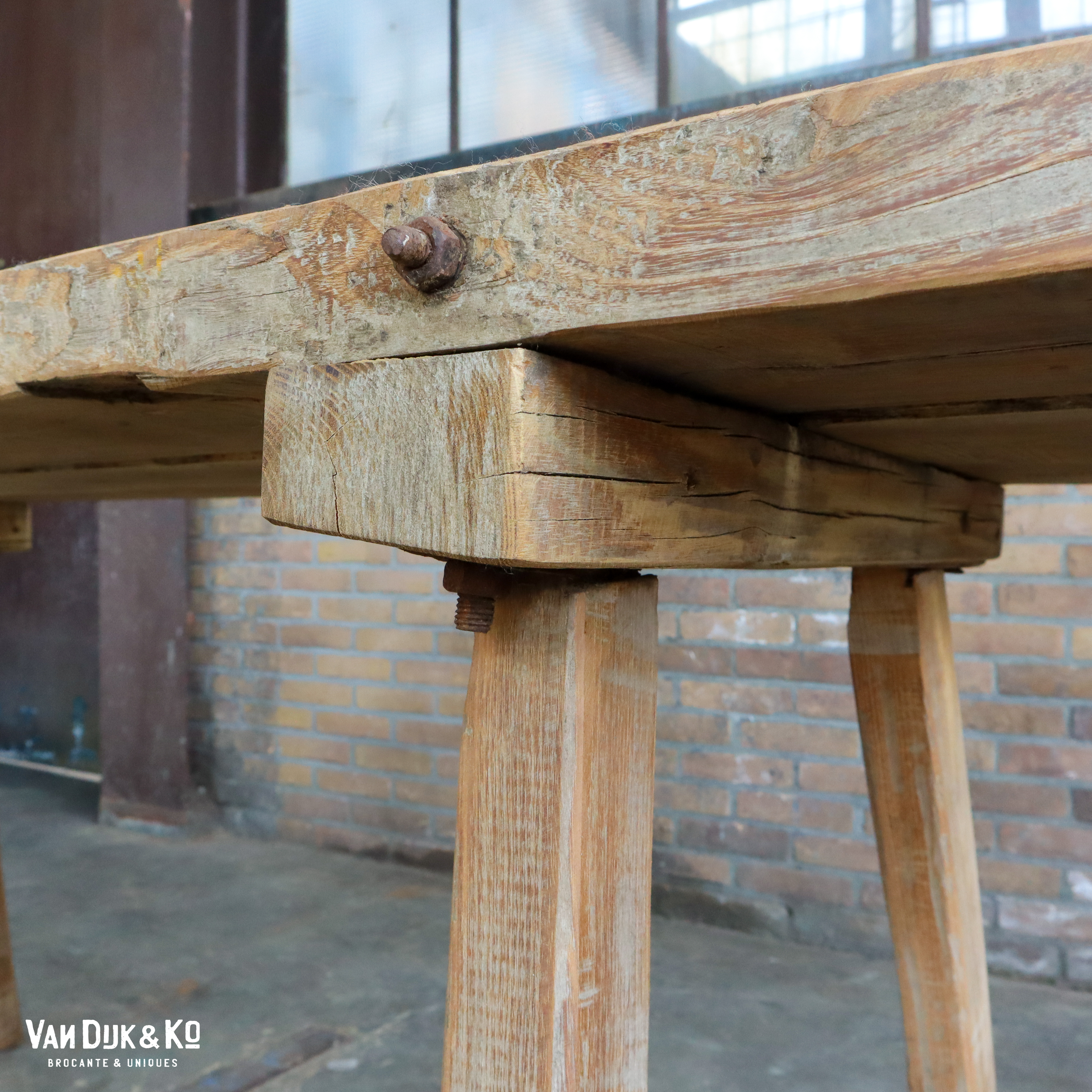 Houten slachttafel - Afbeelding 9