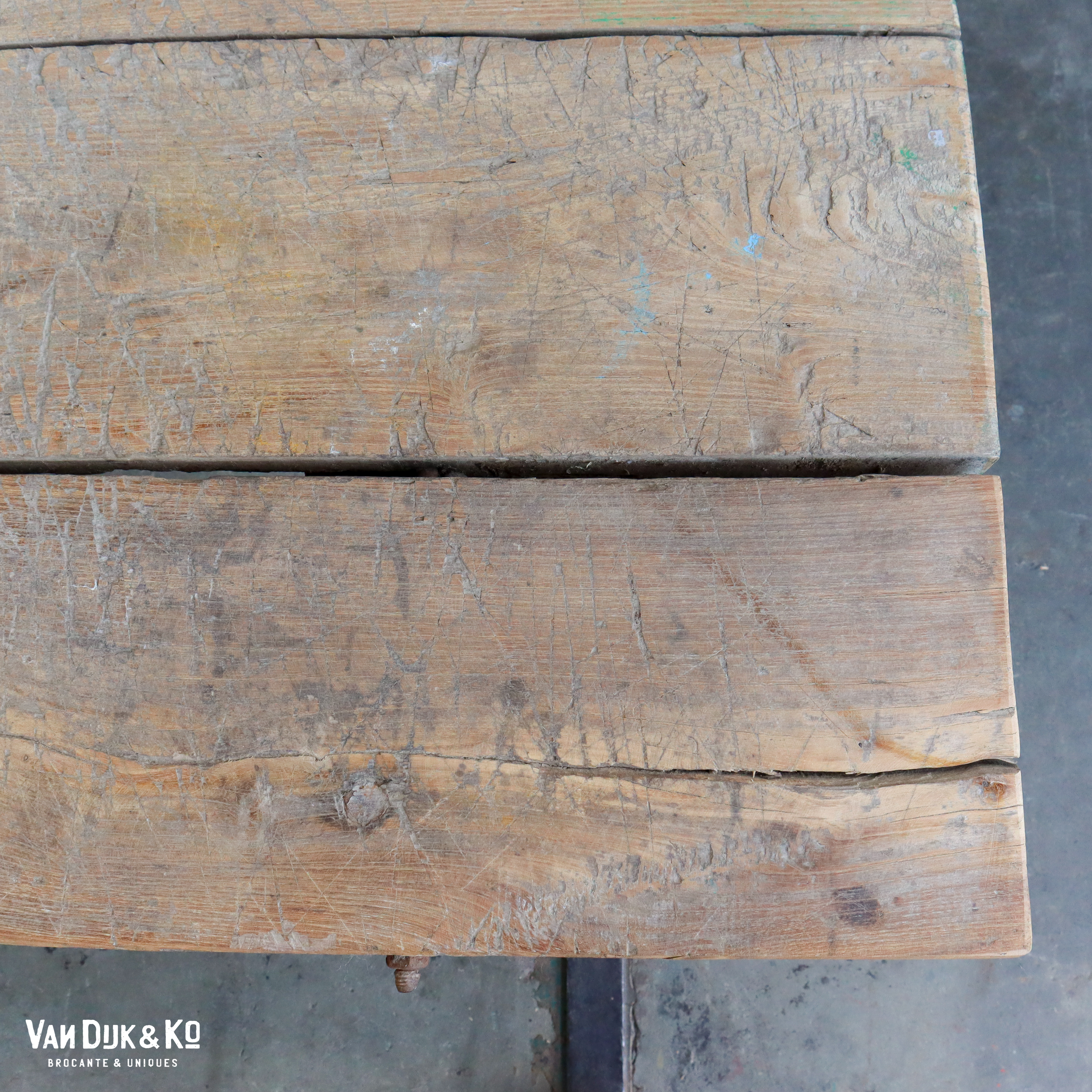 Houten slachttafel - Afbeelding 8