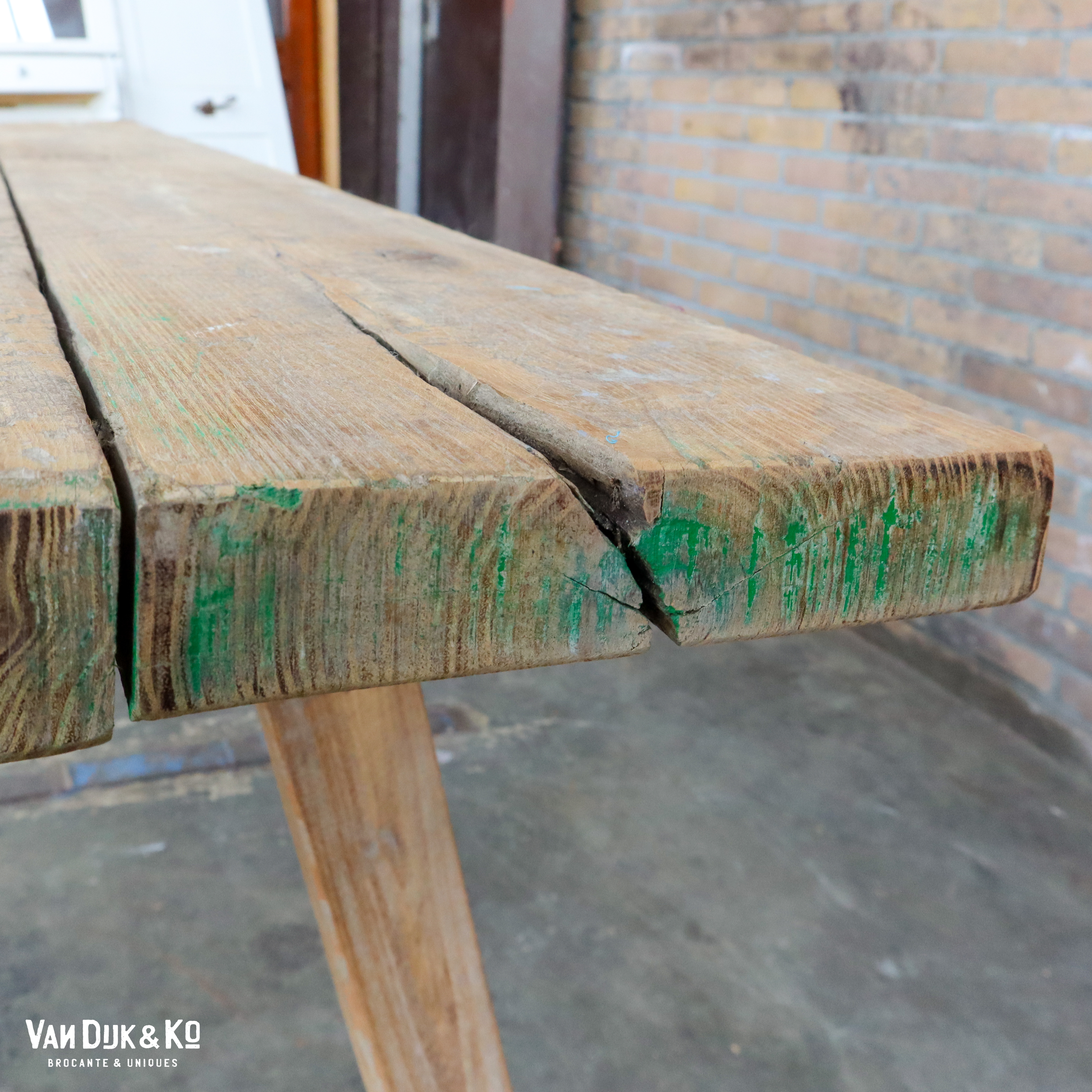 Houten slachttafel - Afbeelding 7