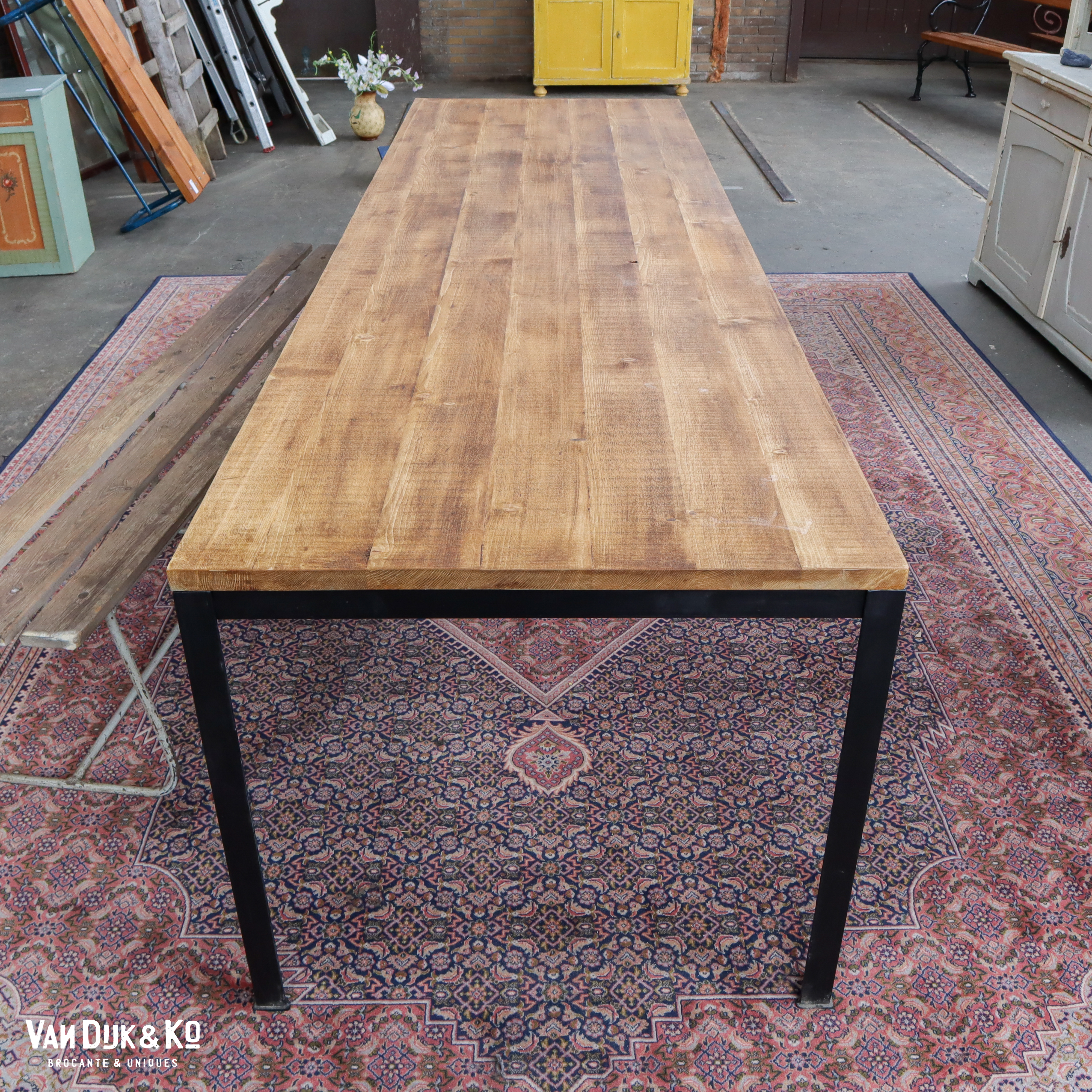 Industriële eettafel - Afbeelding 9