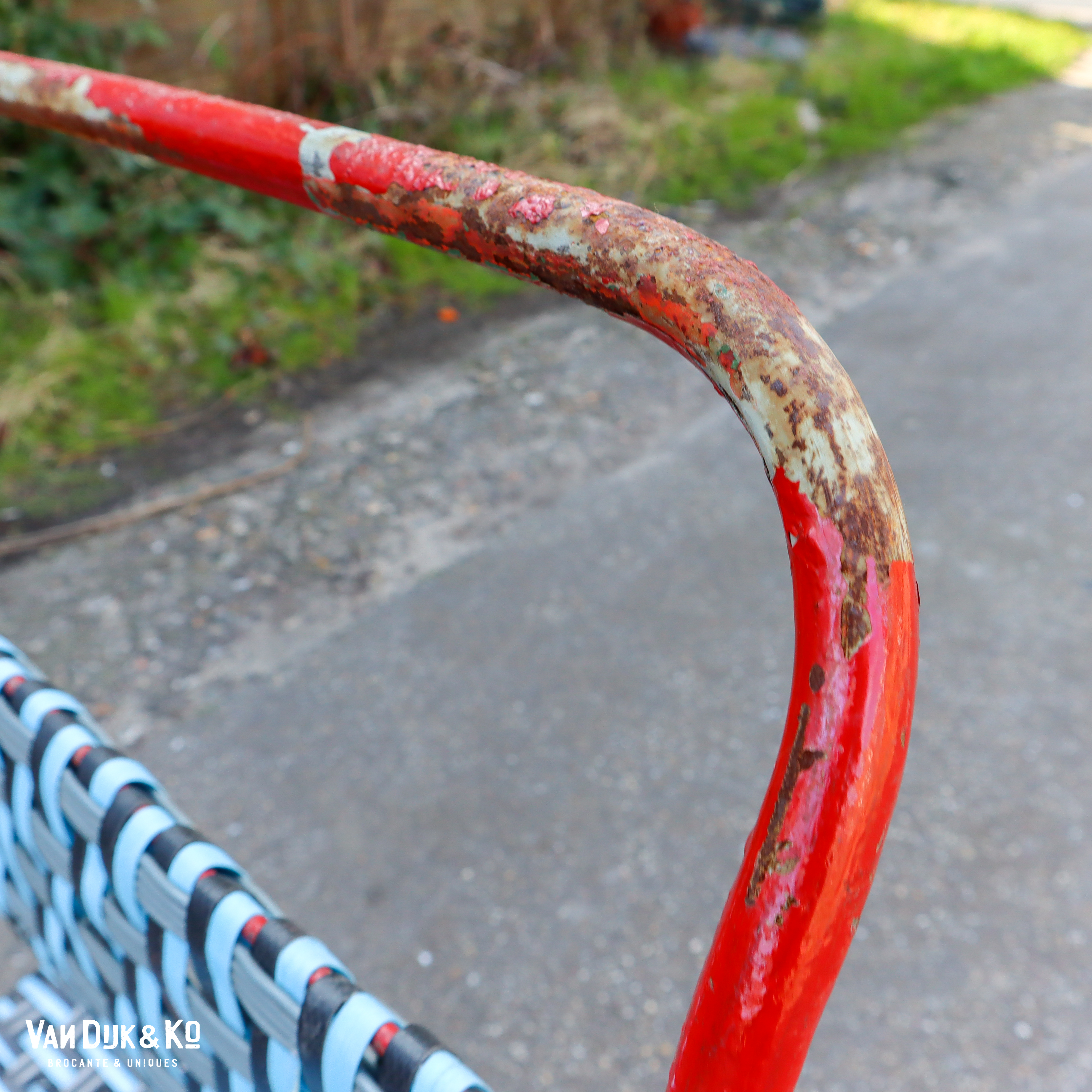 Brocante tuinstoelen - set van 2 - Afbeelding 5