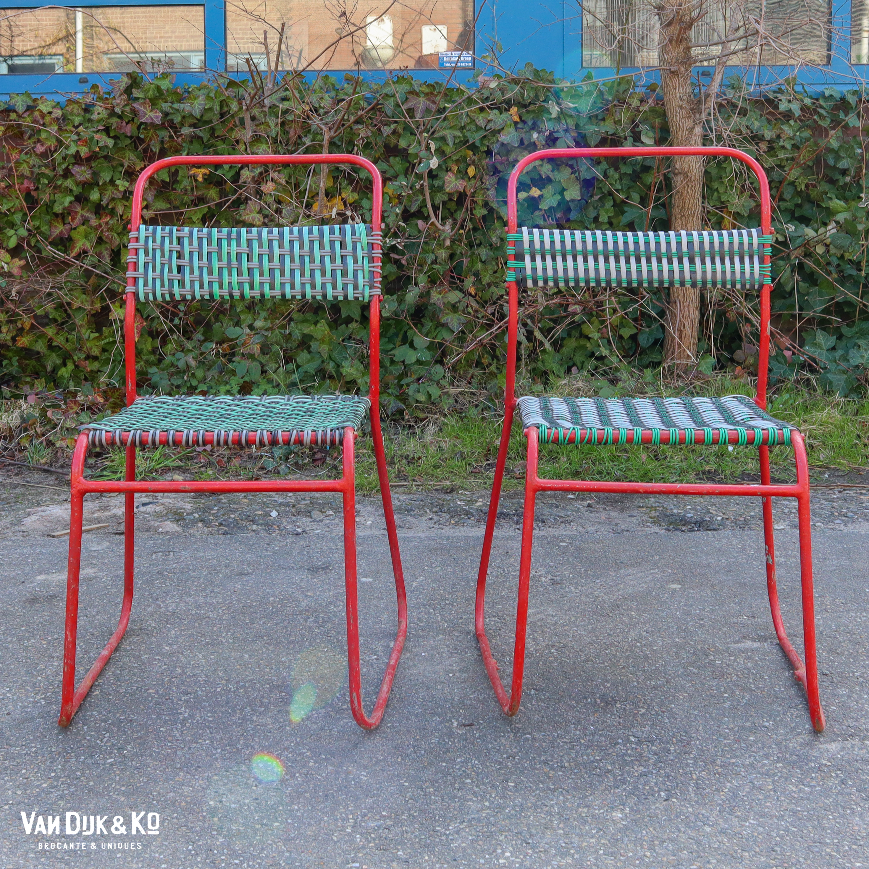 Vintage tuinstoelen