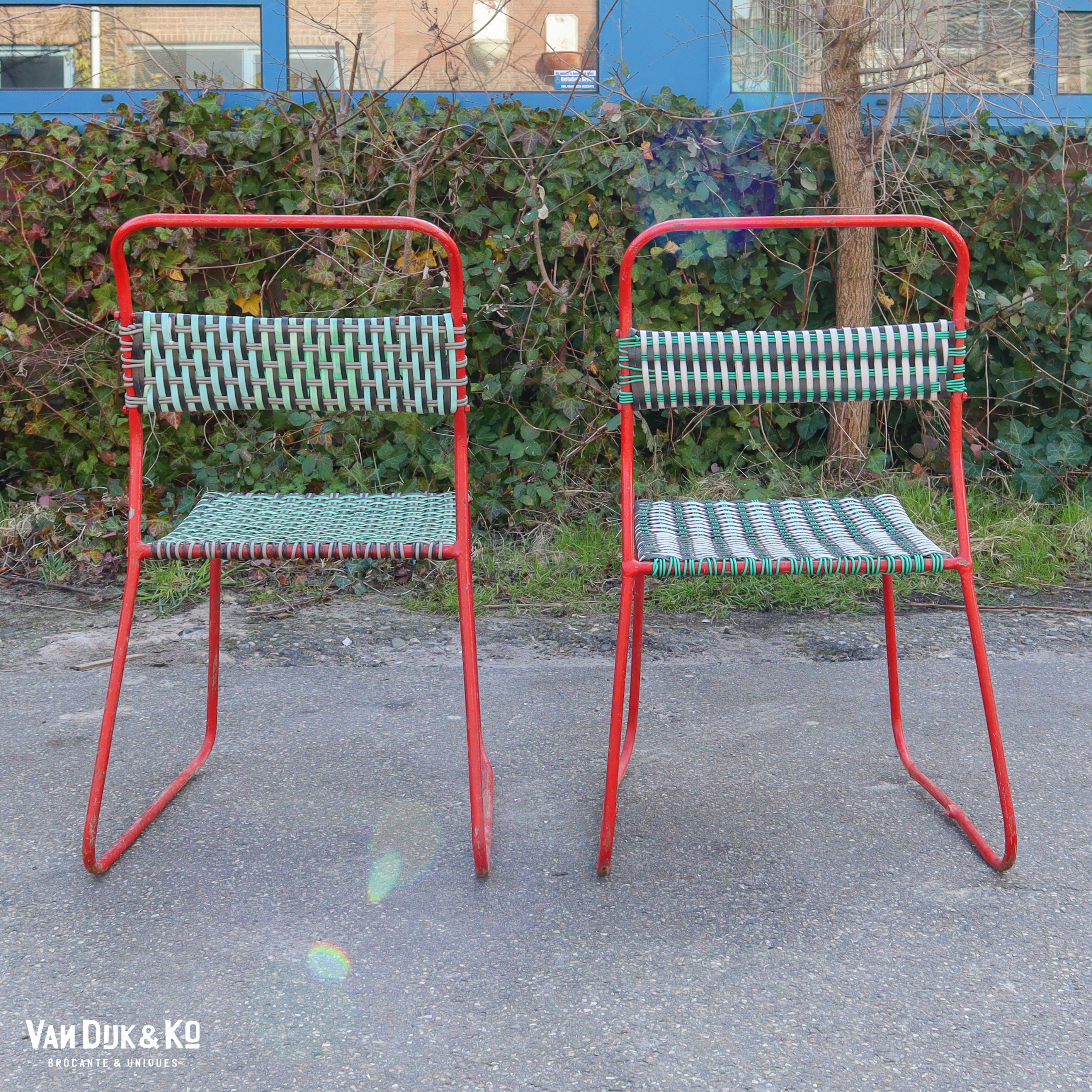 Vintage tuinstoelen