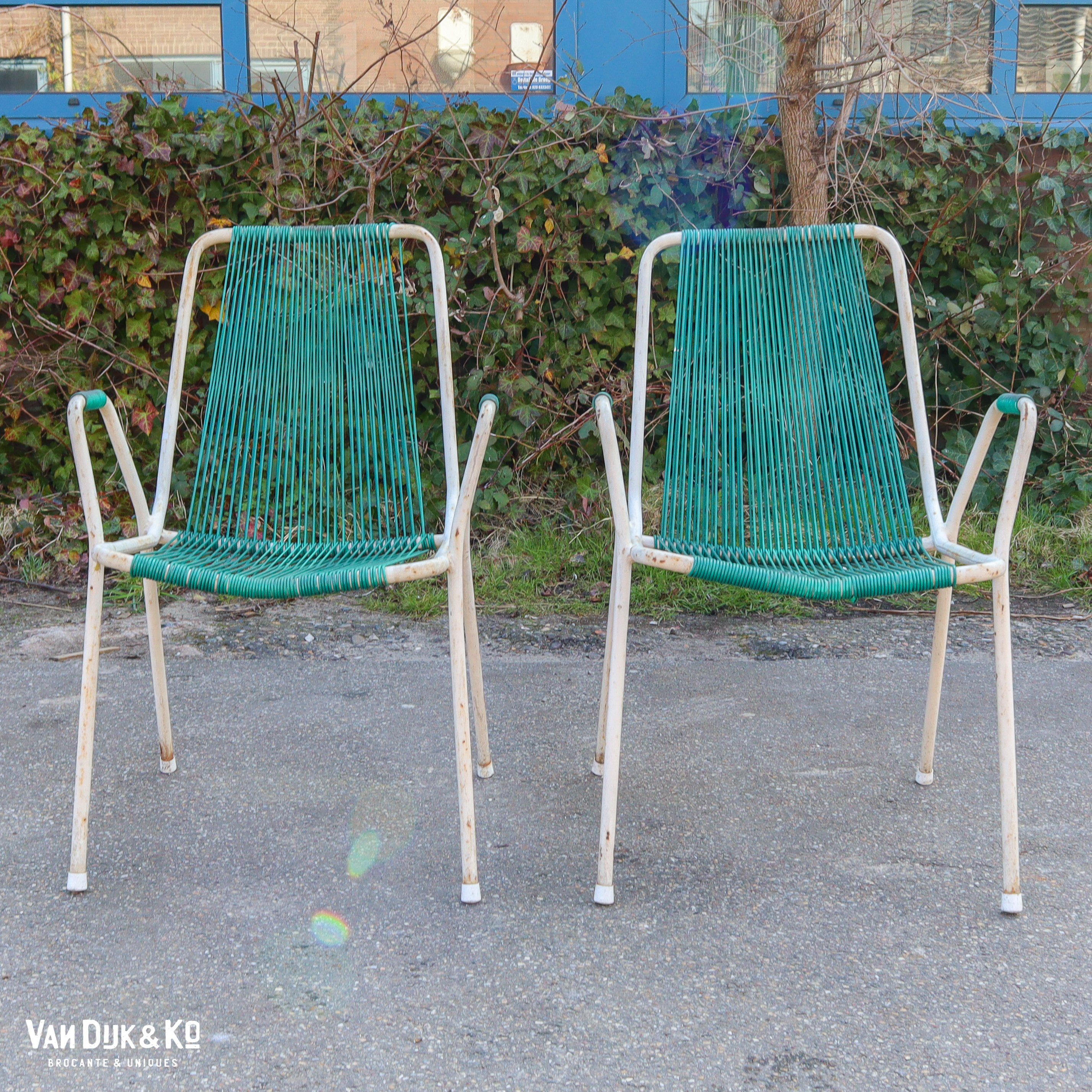 Vintage tuinstoelen