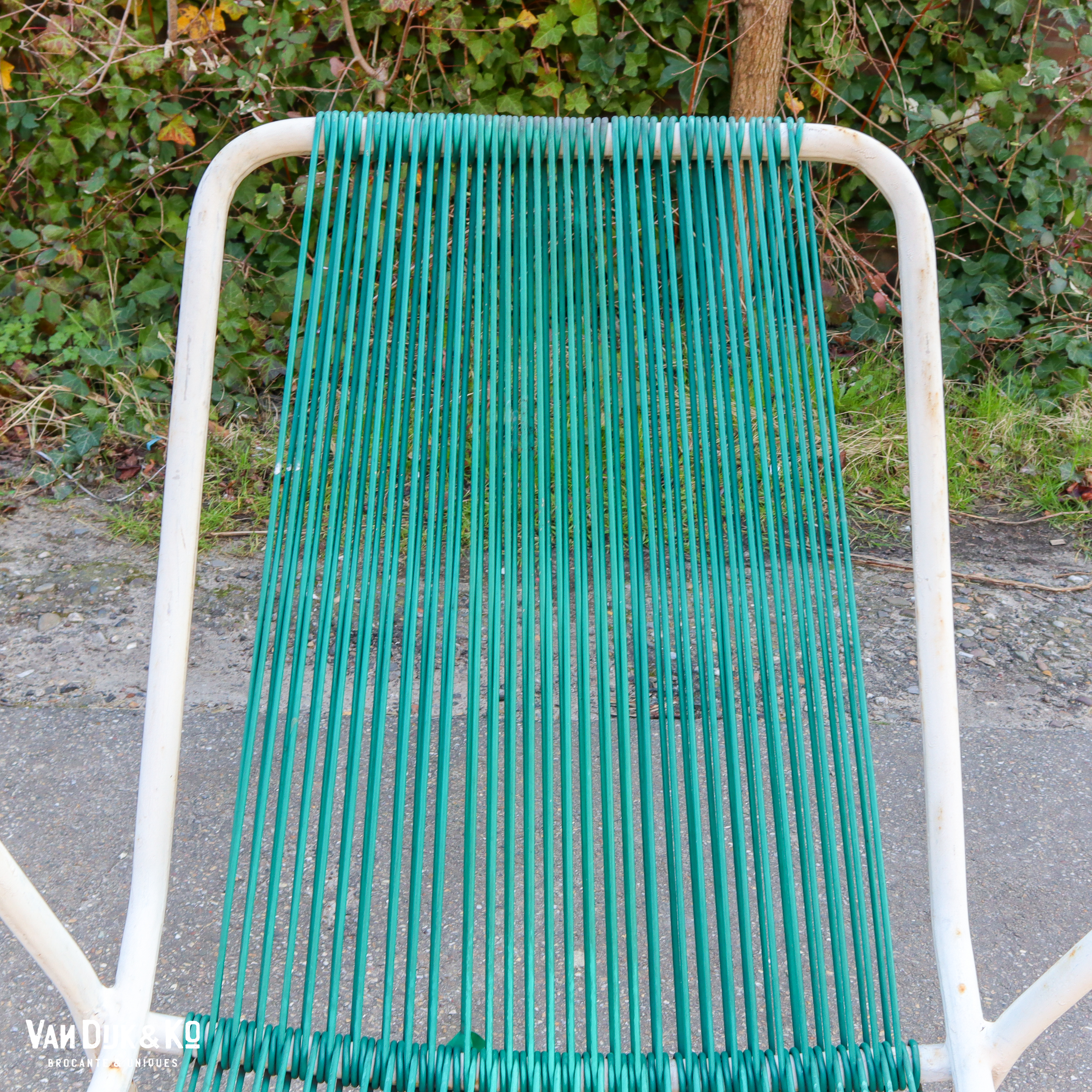 Vintage tuinstoelen - set van 2 - Afbeelding 4