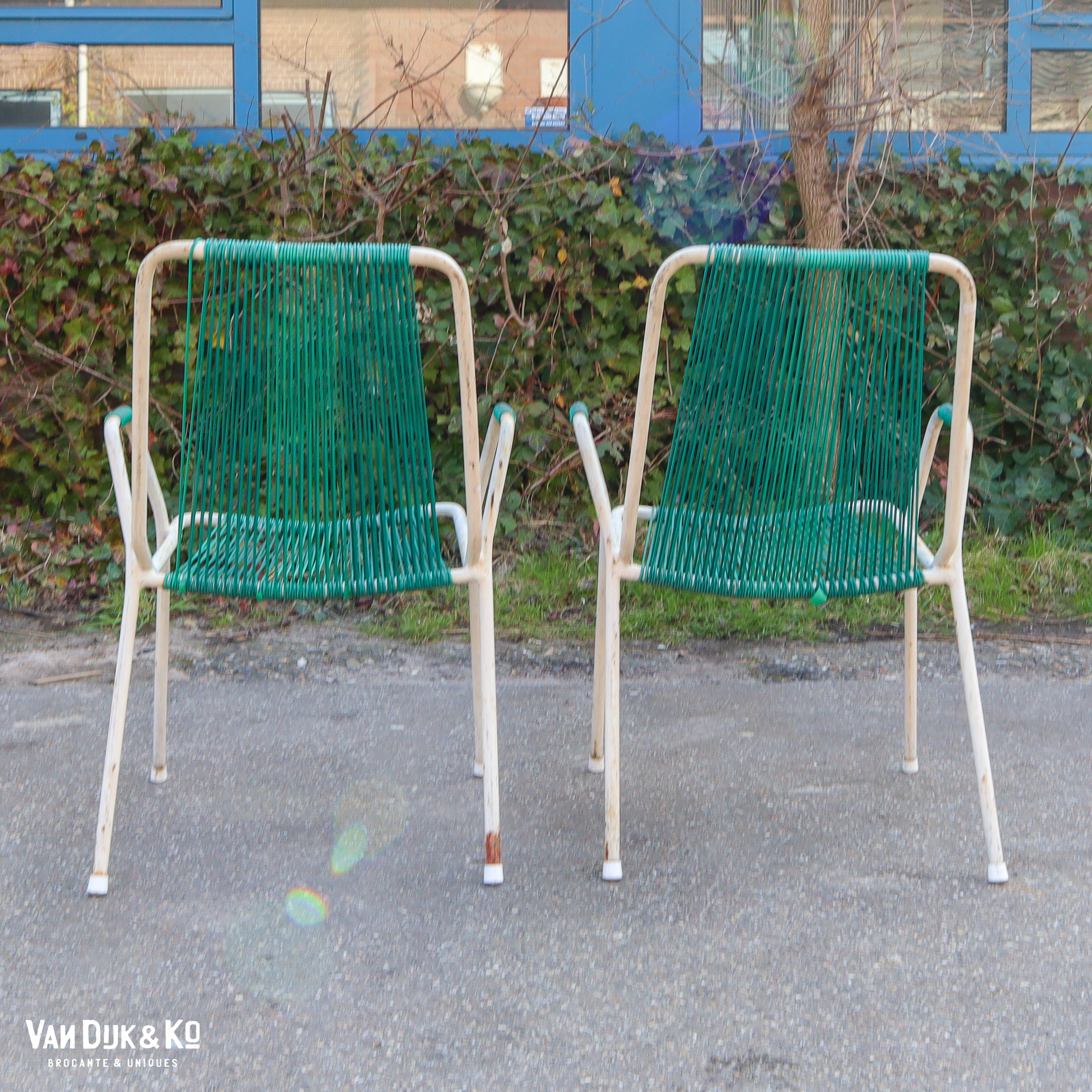 Vintage tuinstoelen