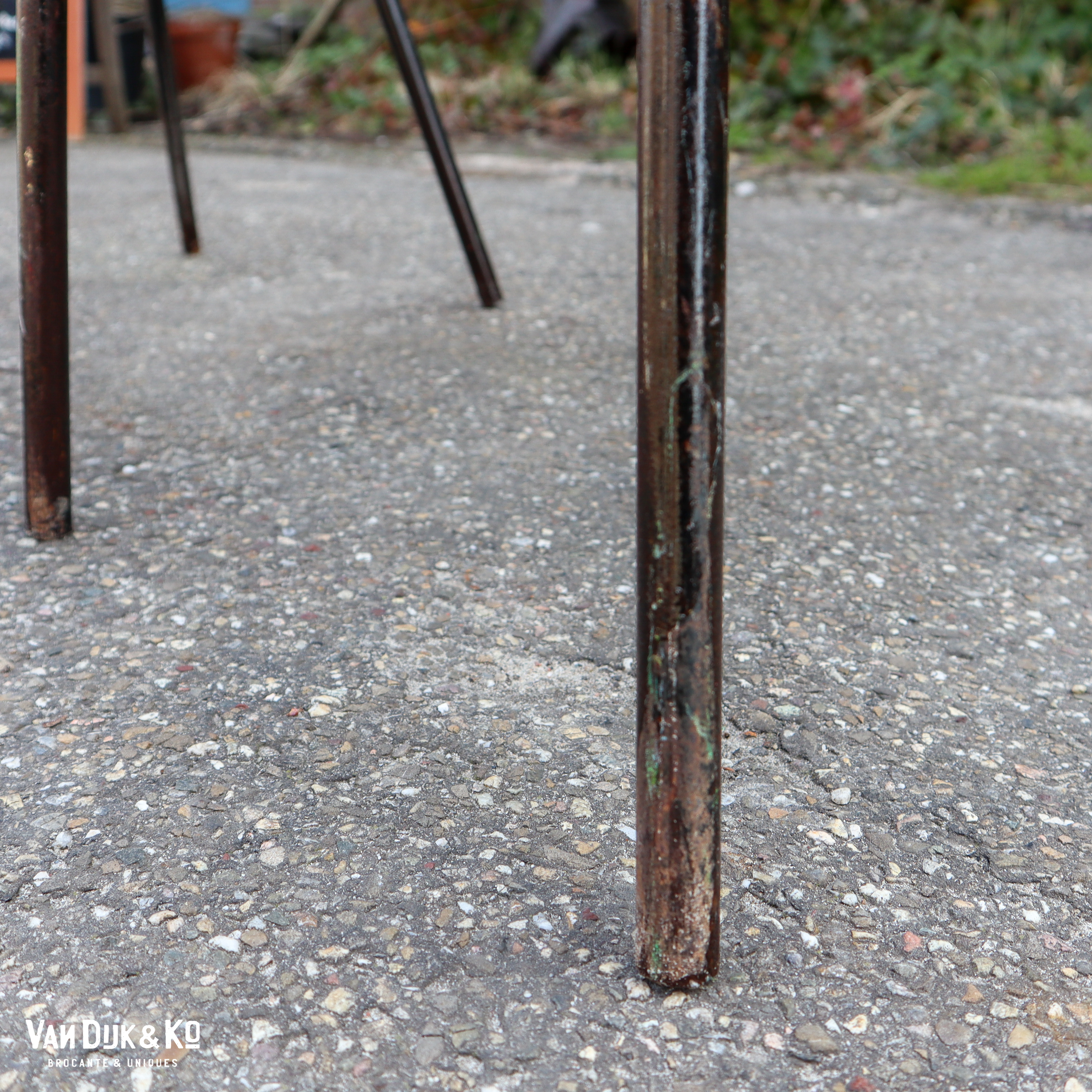 Brocante tuinstoelen - set van 2 - Afbeelding 7