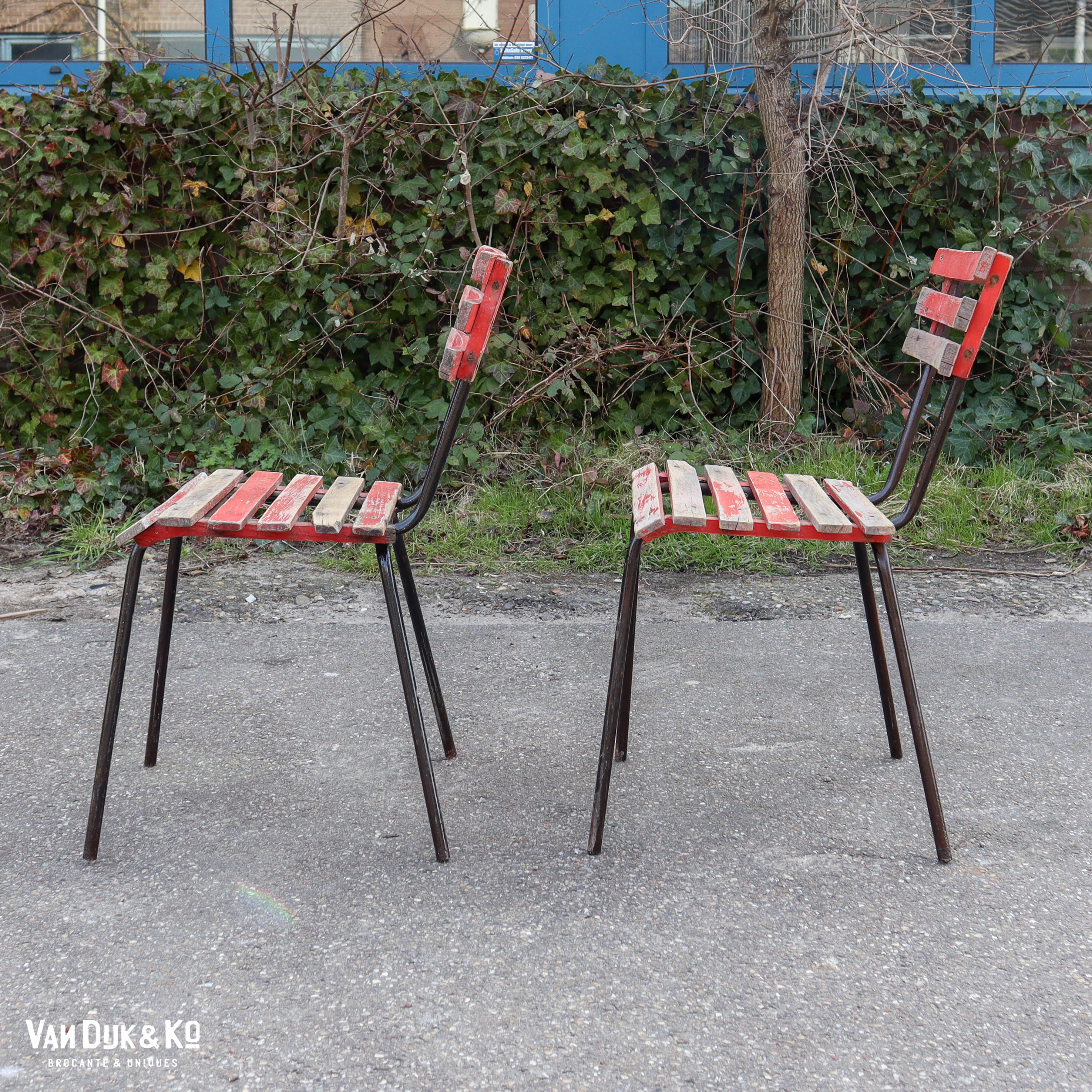 brocante tuinstoelen