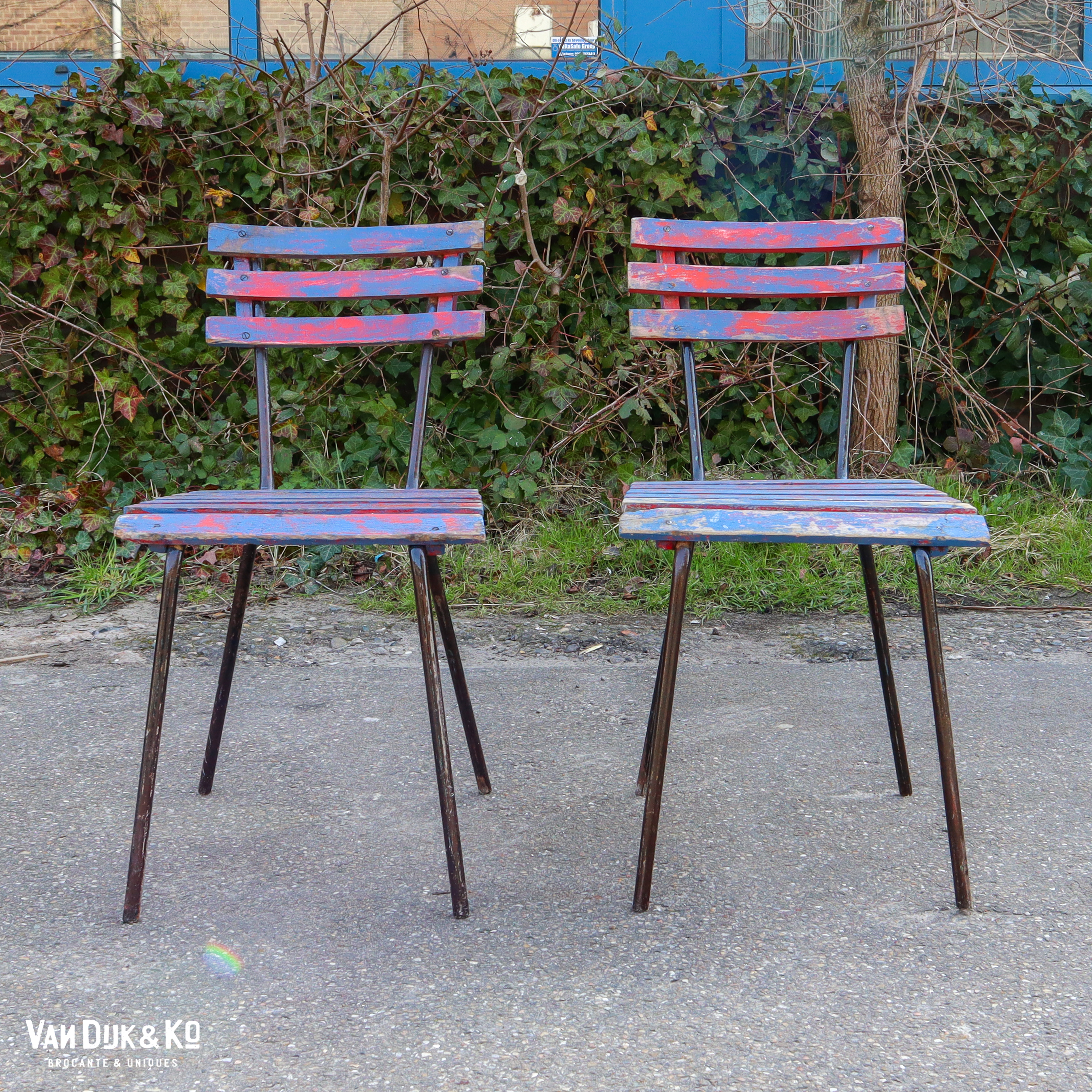 brocante tuinstoelen