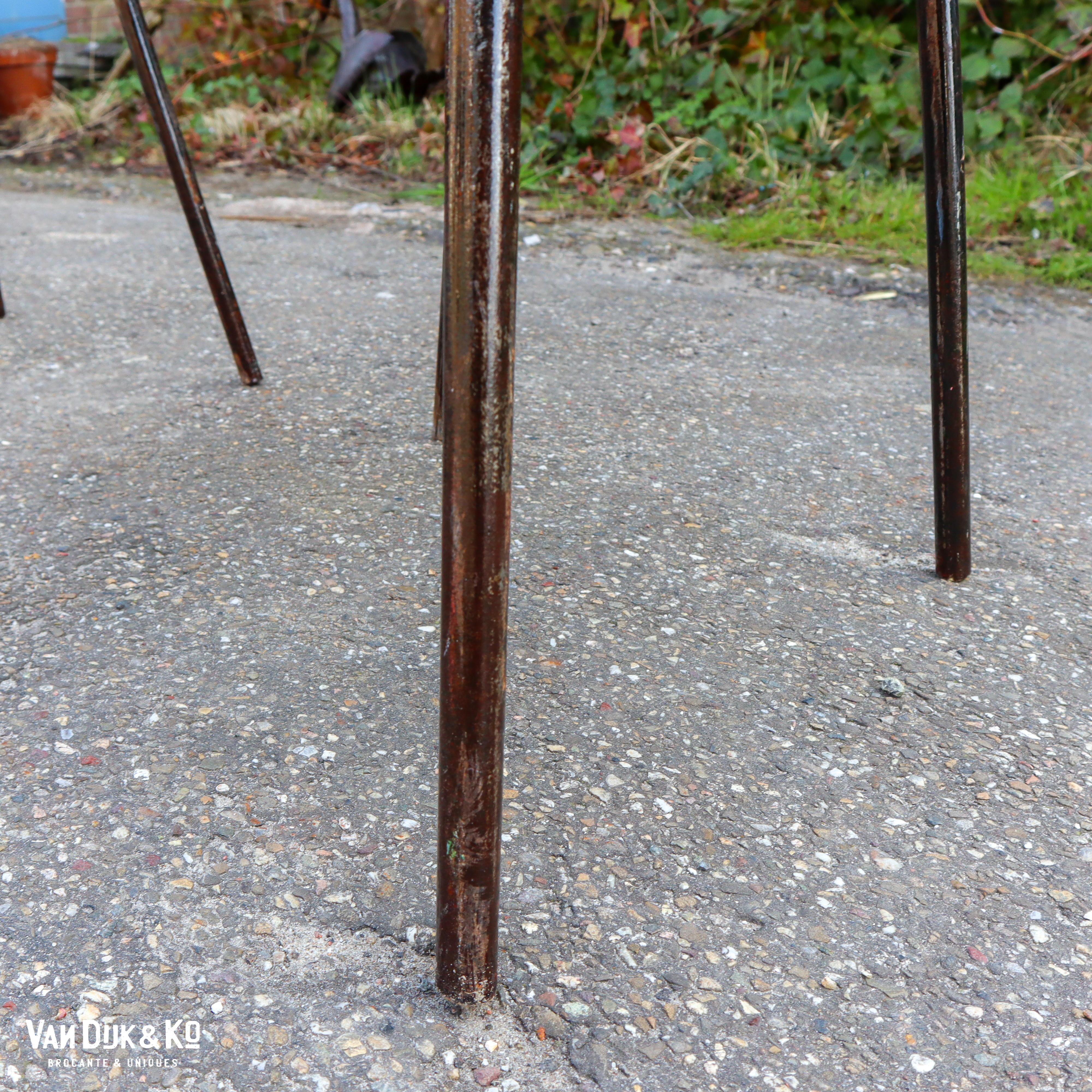 Brocante tuinstoelen - set van 2 - Afbeelding 7