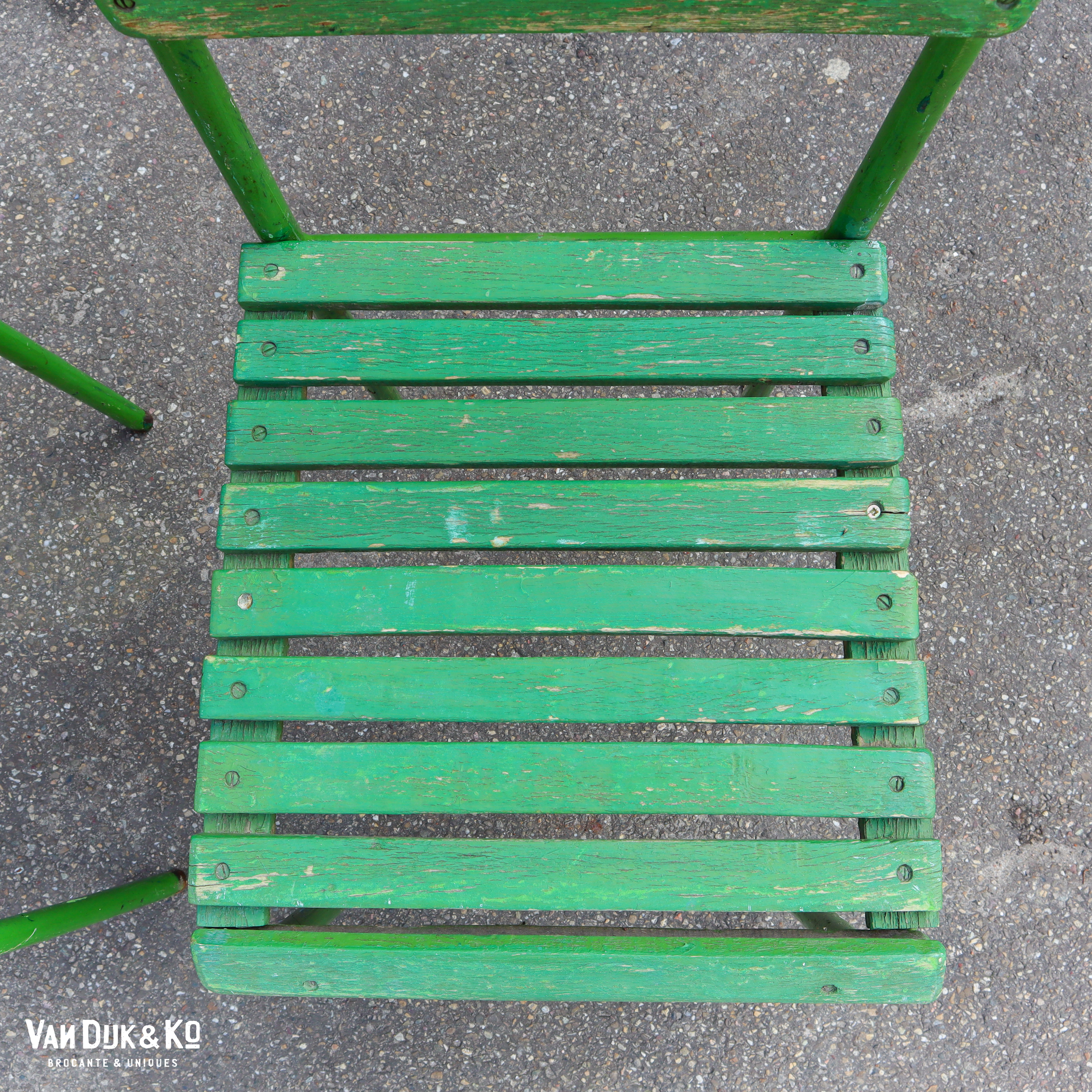 groene tuinstoelen