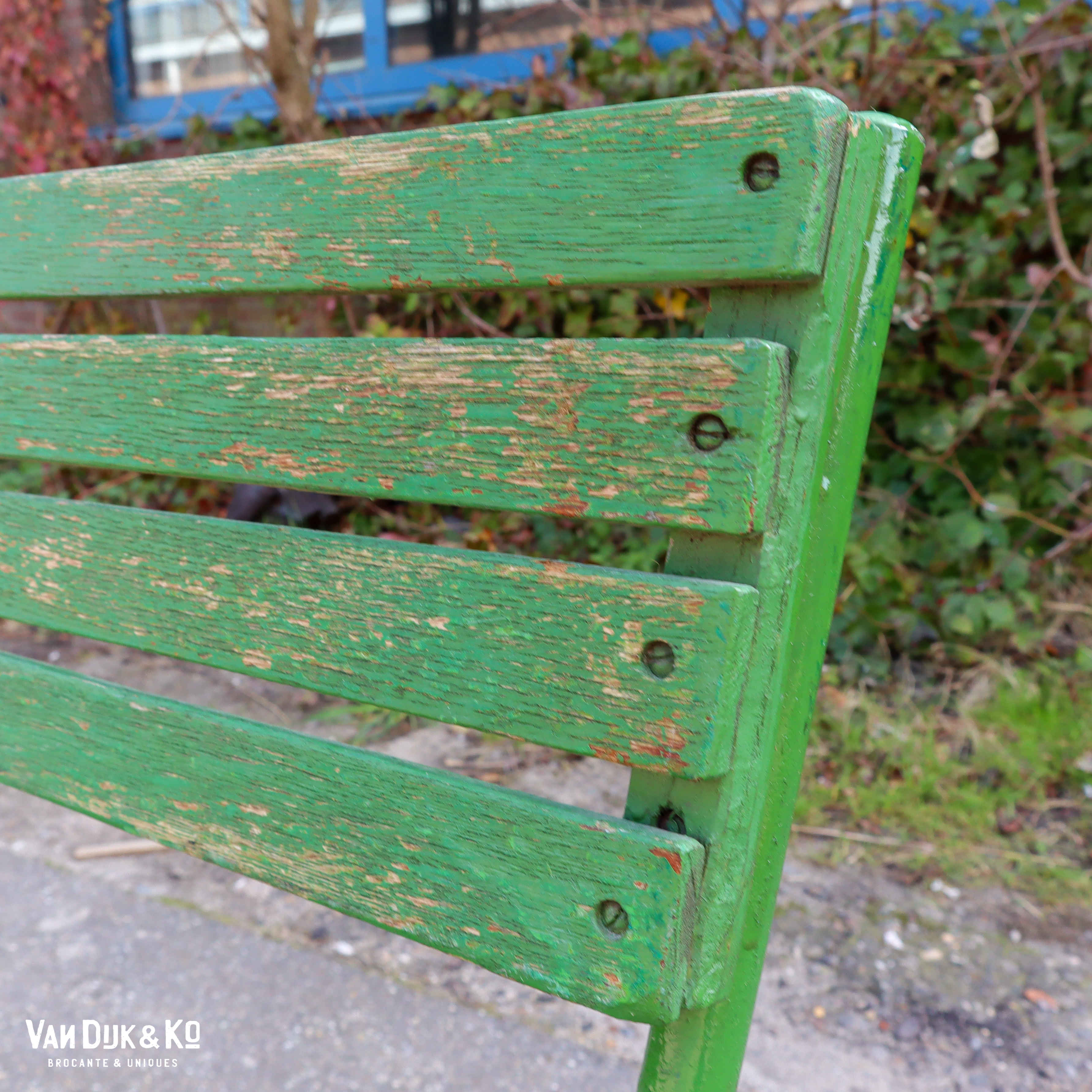Groene tuinstoelen - set van 2 - Afbeelding 4
