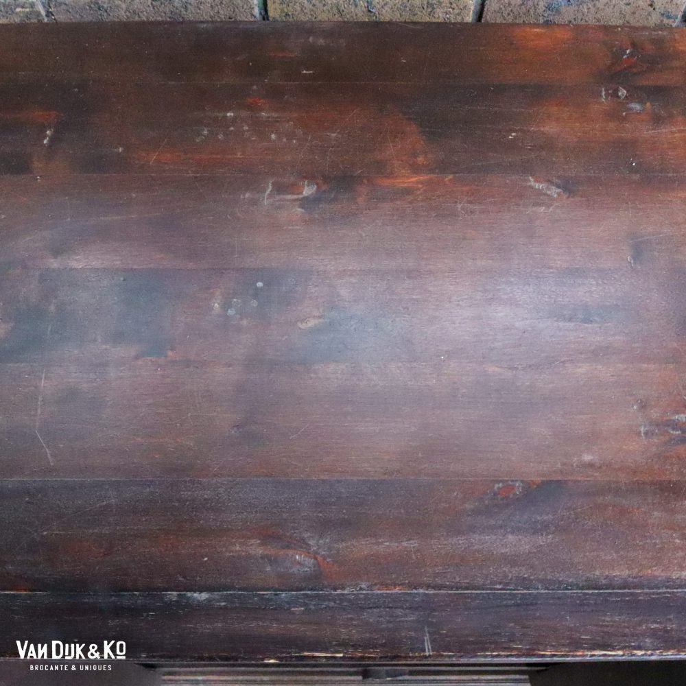 Robuust houten dressoir - Afbeelding 8