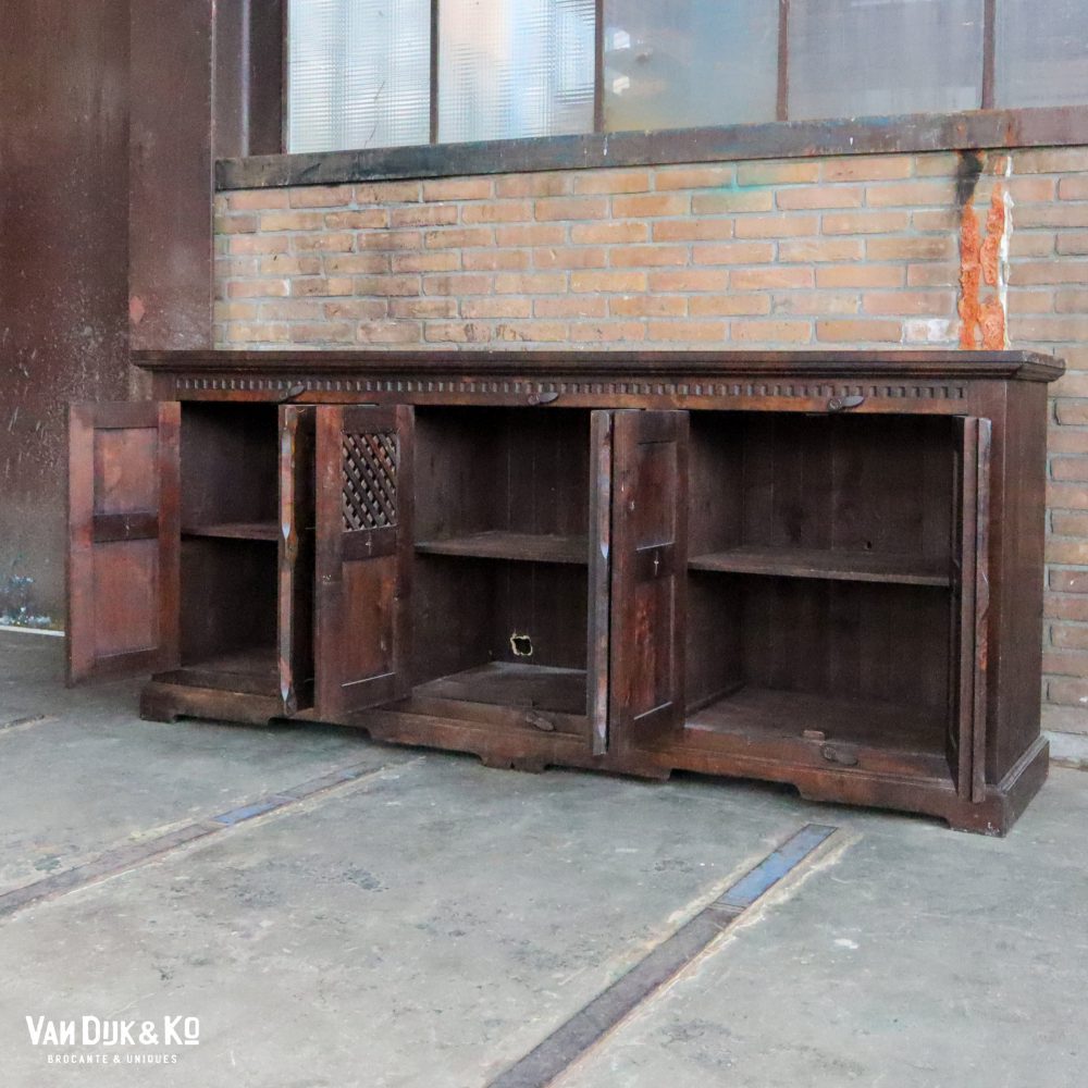 Robuust houten dressoir - Afbeelding 7
