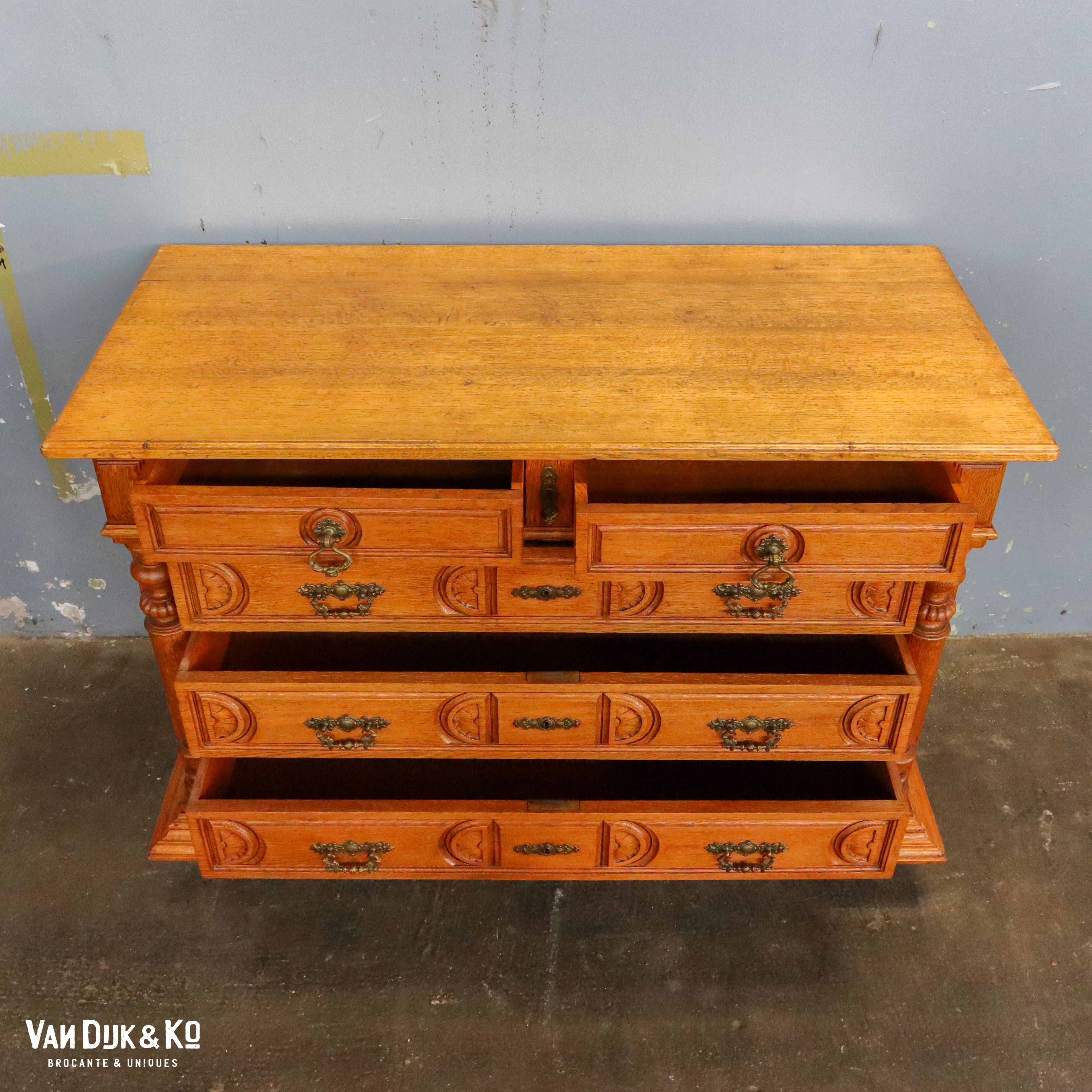 Brocante ladekast - Afbeelding 6